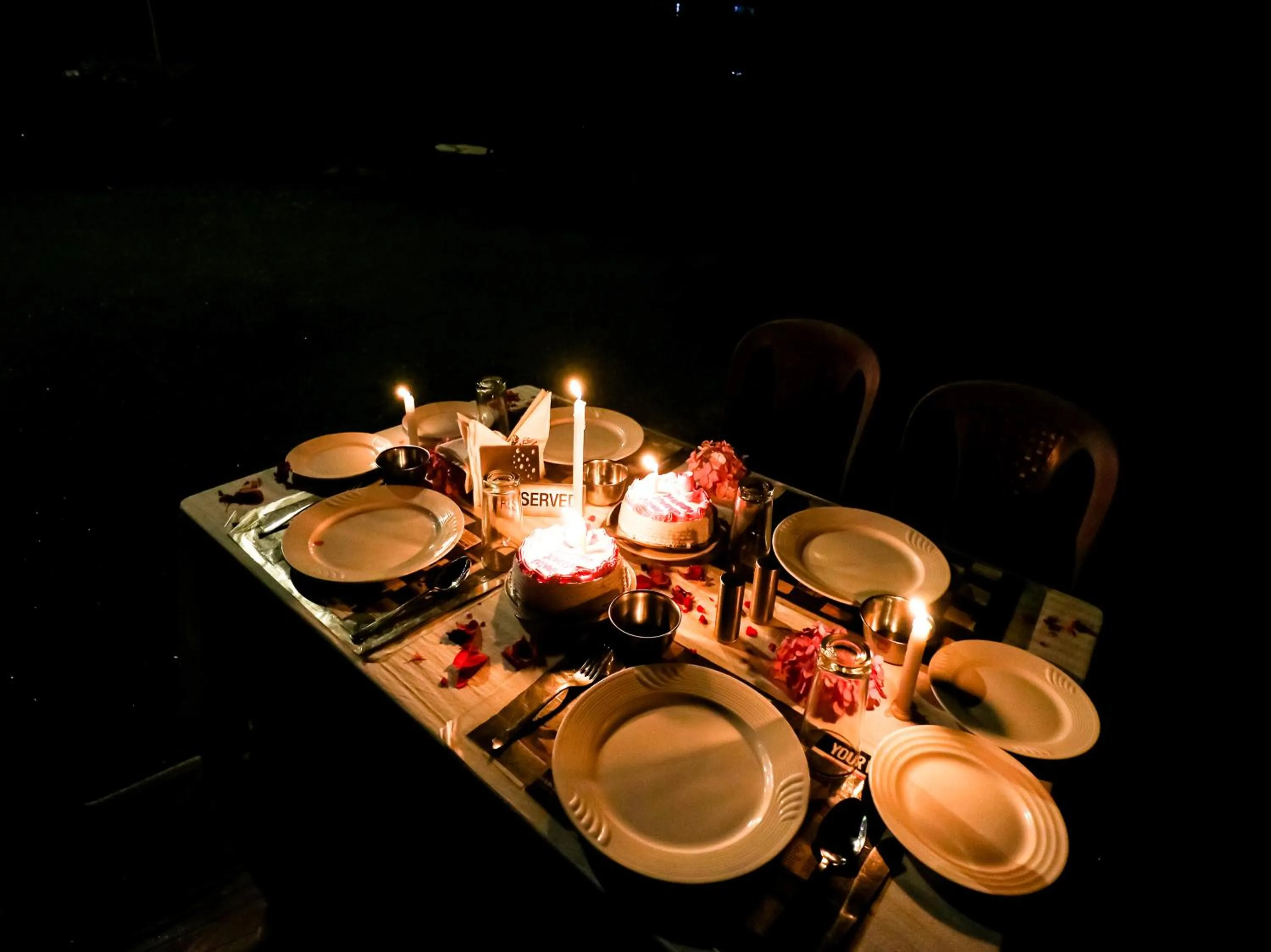 Dinner in The Byke Neelkanth Manali