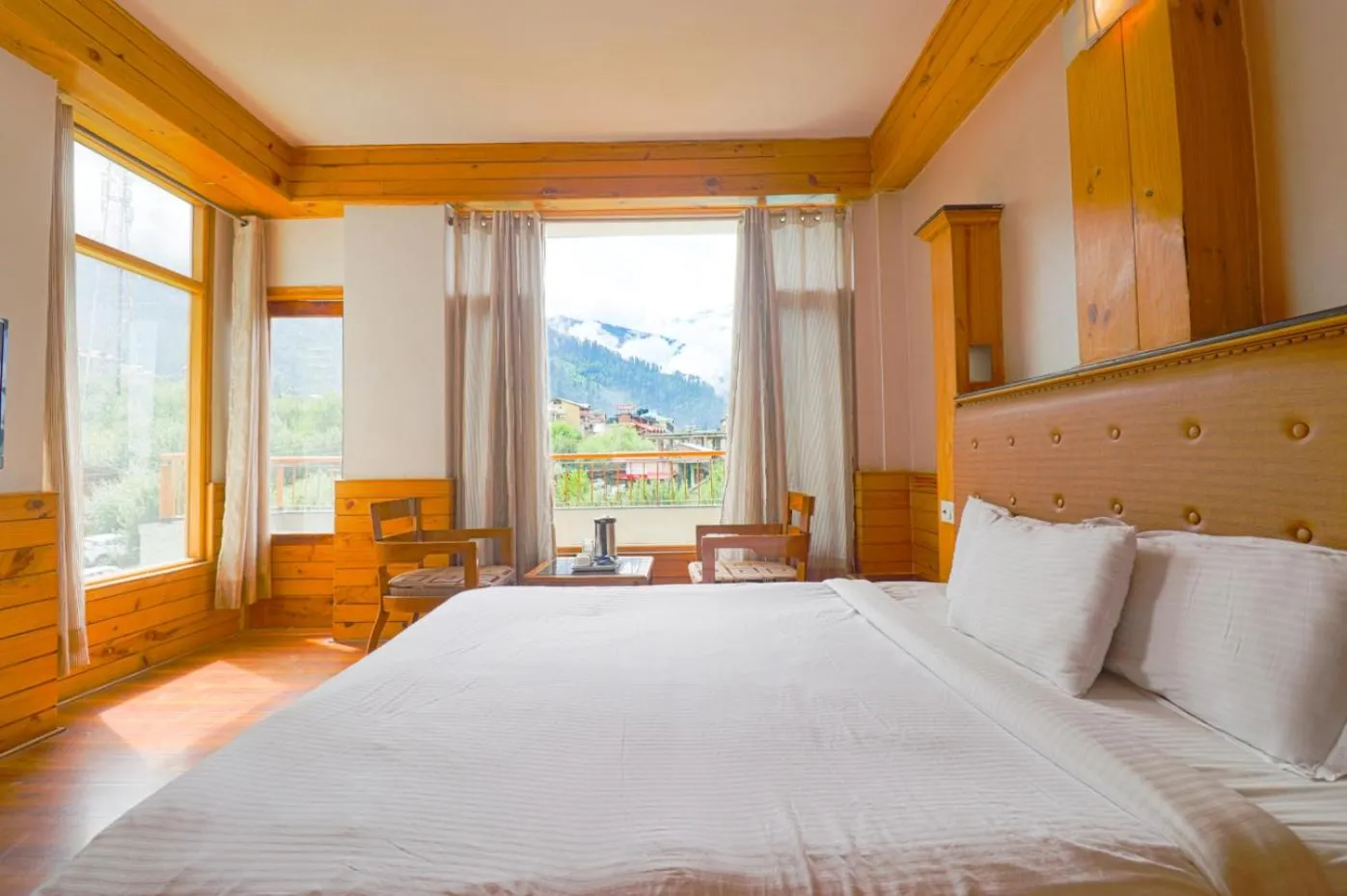 Bed in The Byke Neelkanth Manali