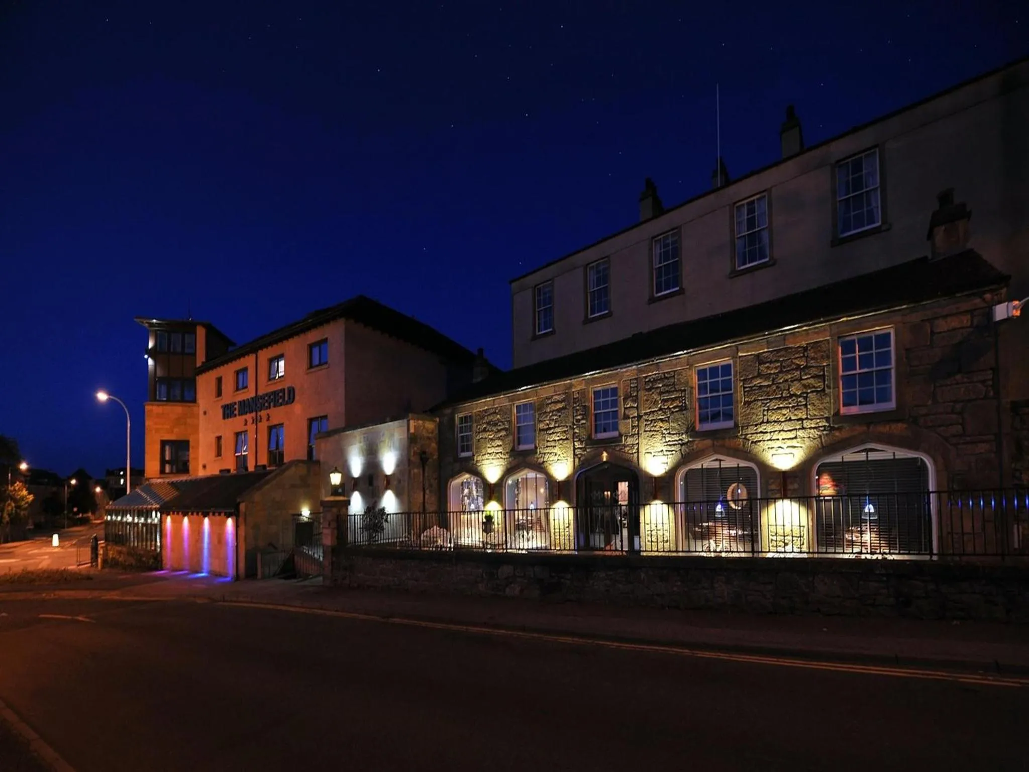Seating area in The Mansefield Hotel