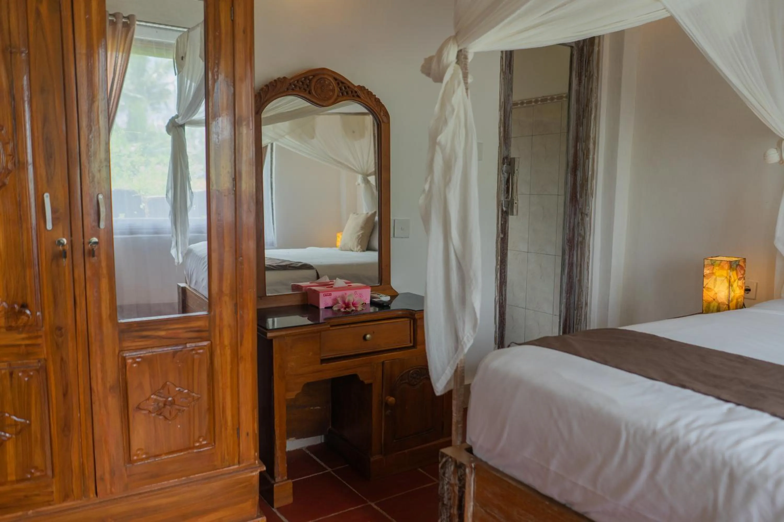Bed in Ananda JJ Ubud Resort & Spa