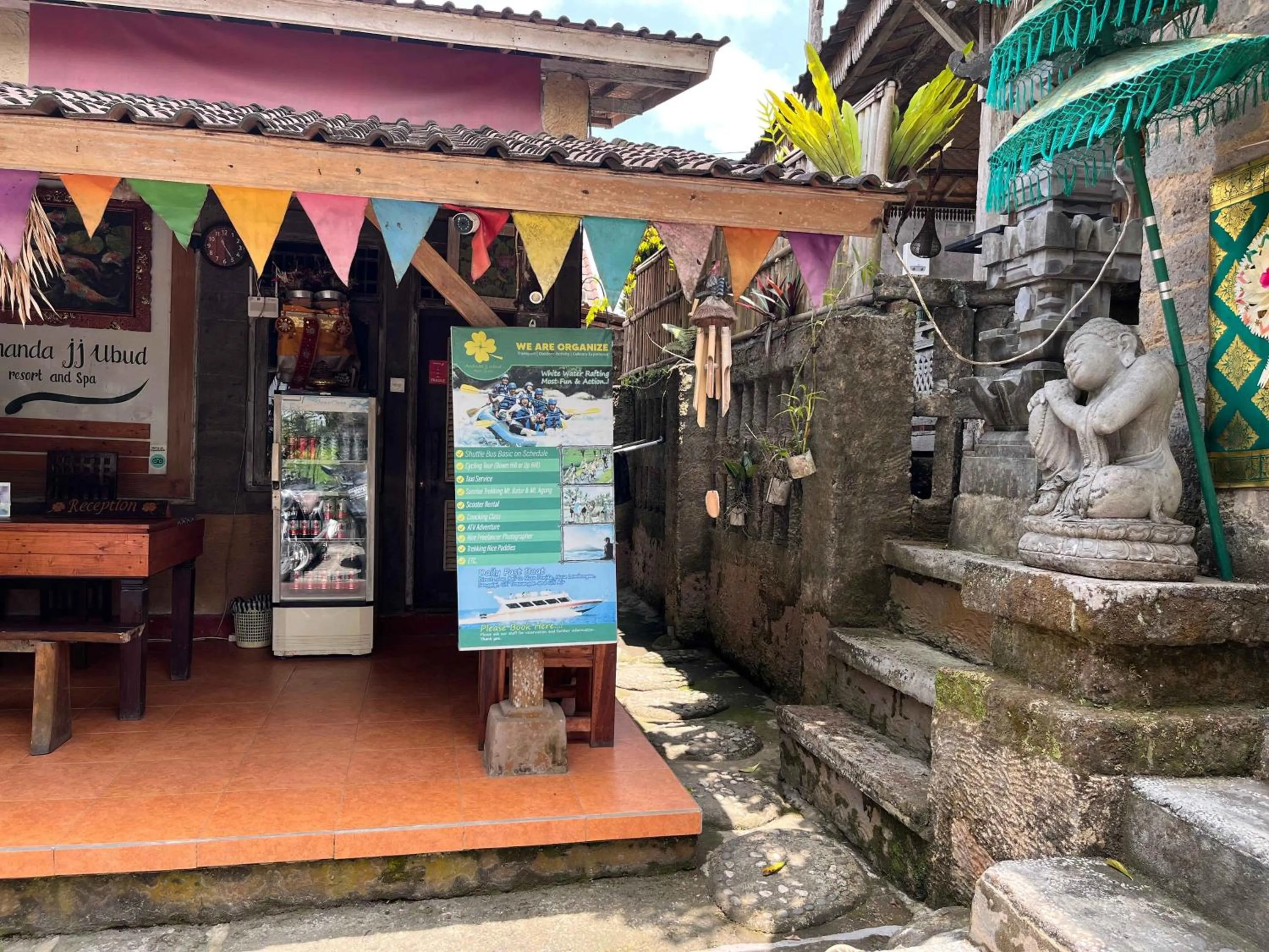 Lobby or reception in Ananda JJ Ubud Resort & Spa