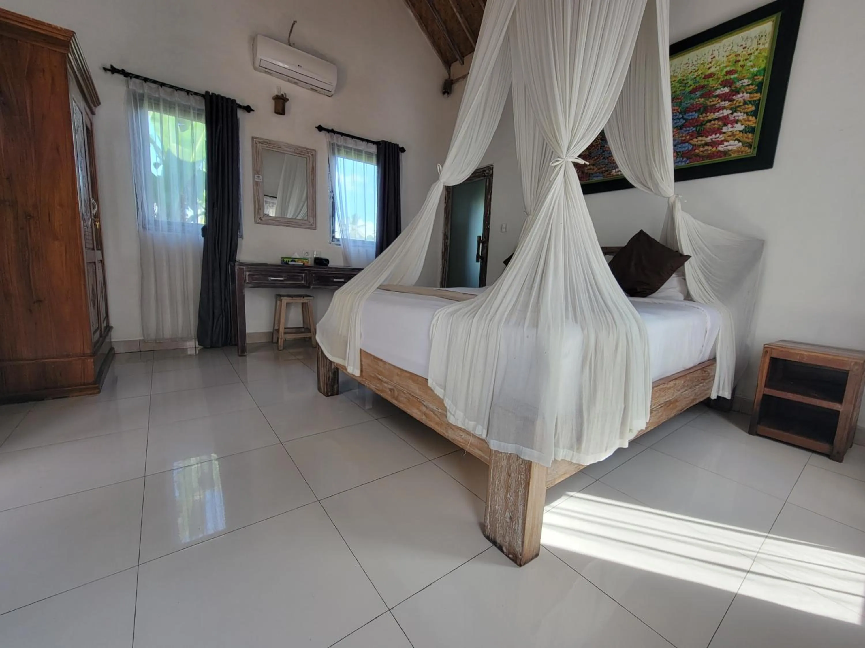 Bed in Ananda JJ Ubud Resort & Spa
