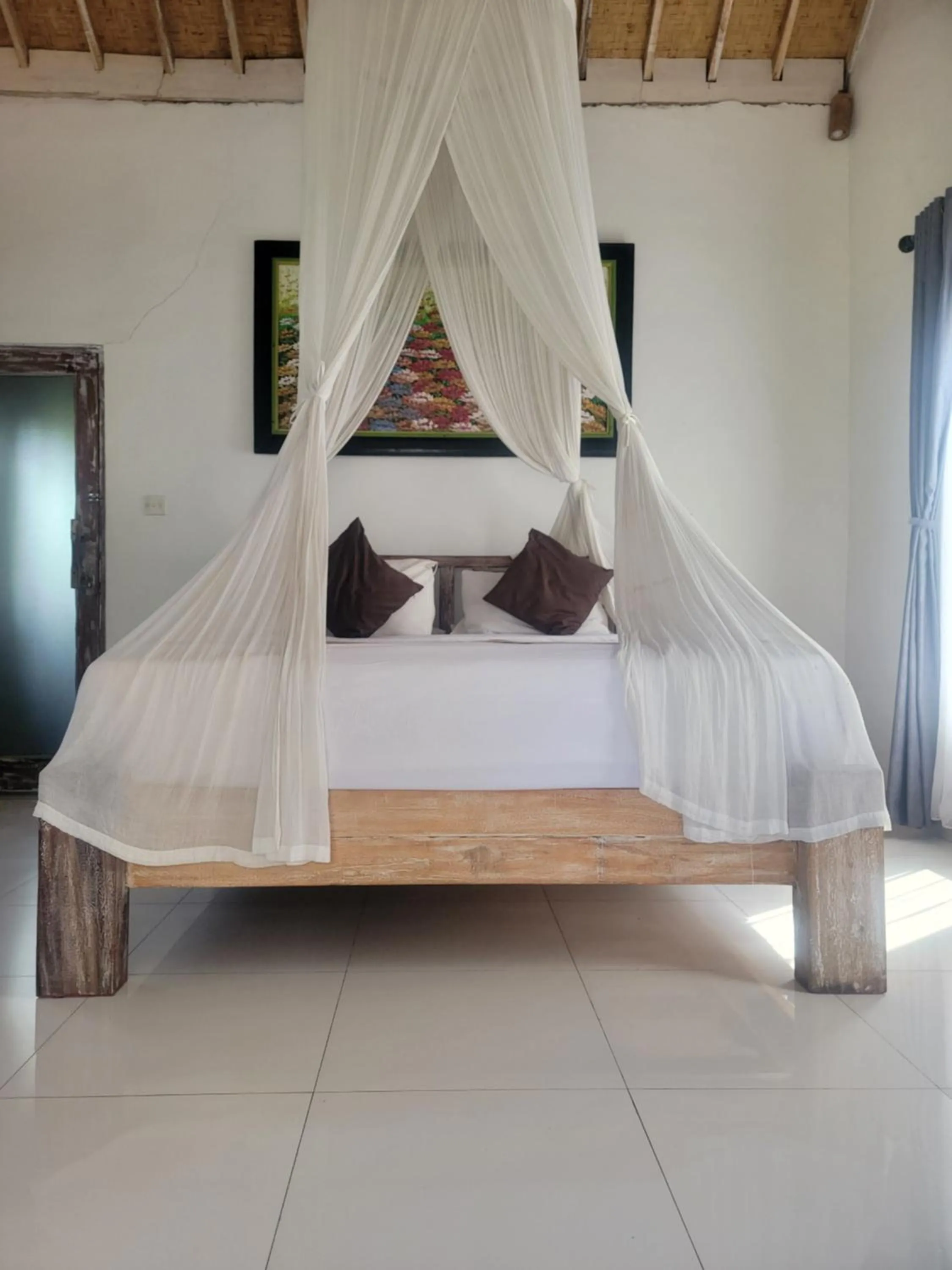 Bed in Ananda JJ Ubud Resort & Spa