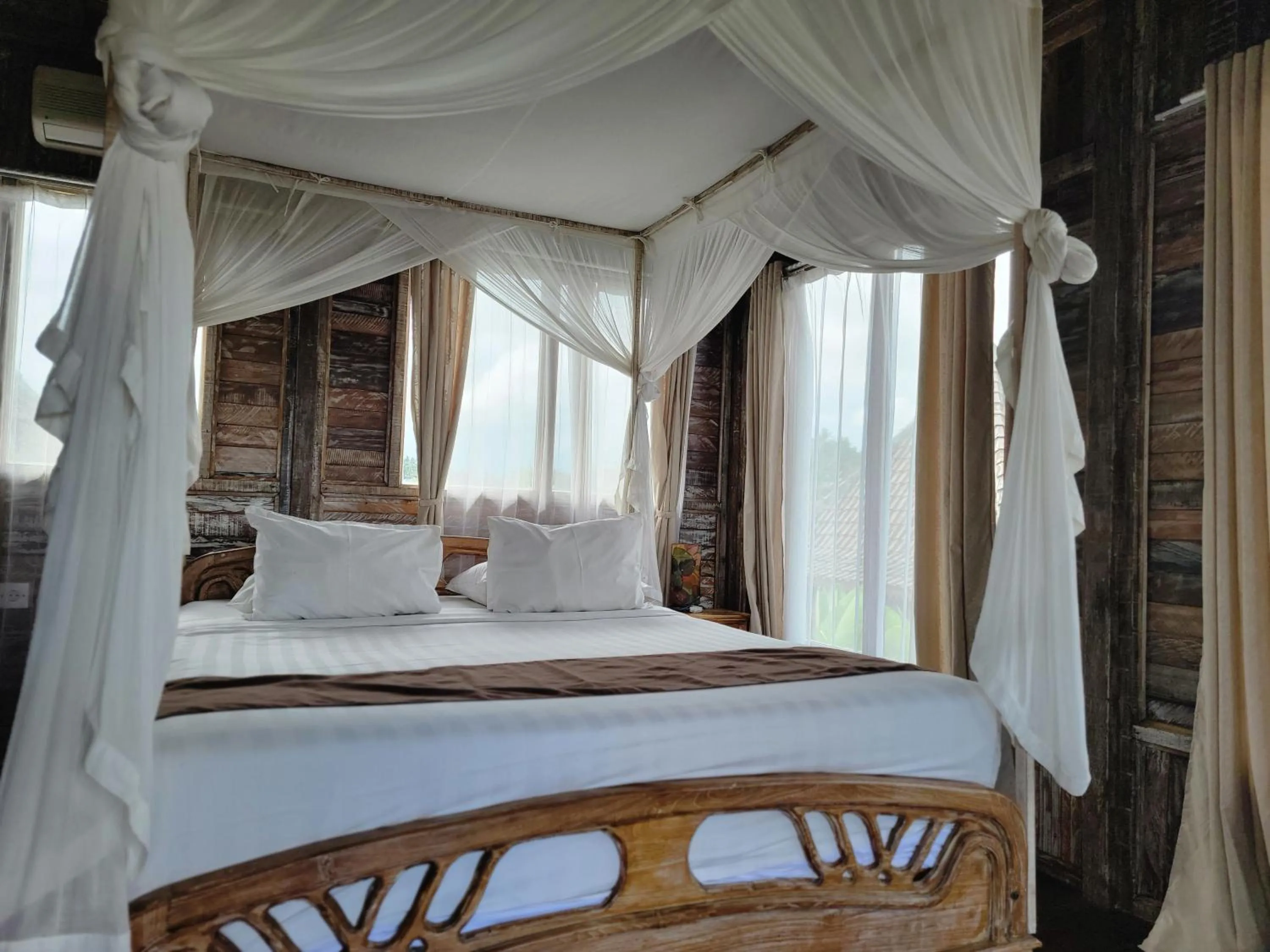 Bed in Ananda JJ Ubud Resort & Spa