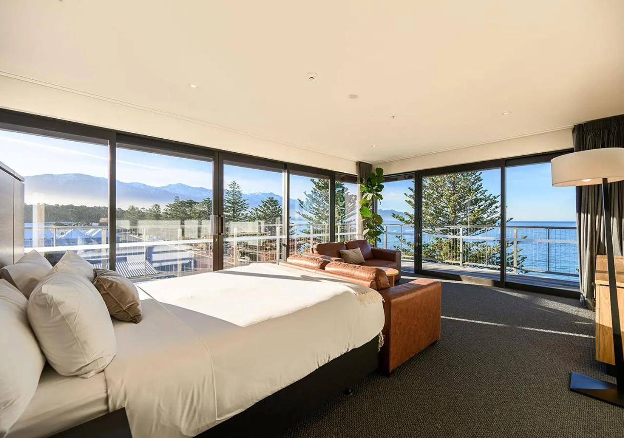 Bed in Sudima Kaikōura