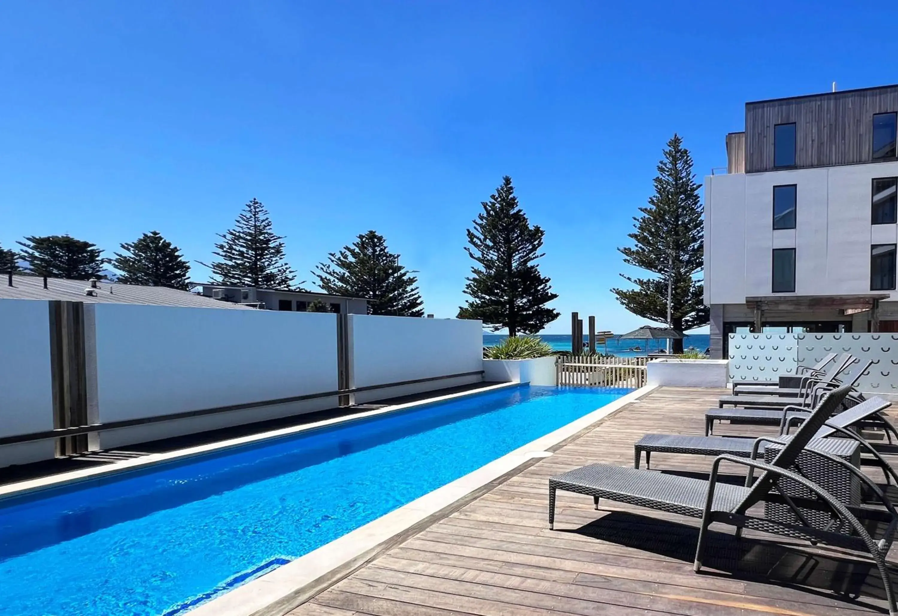 Pool view in Sudima Kaikōura Pool view in Sudima Kaikōura