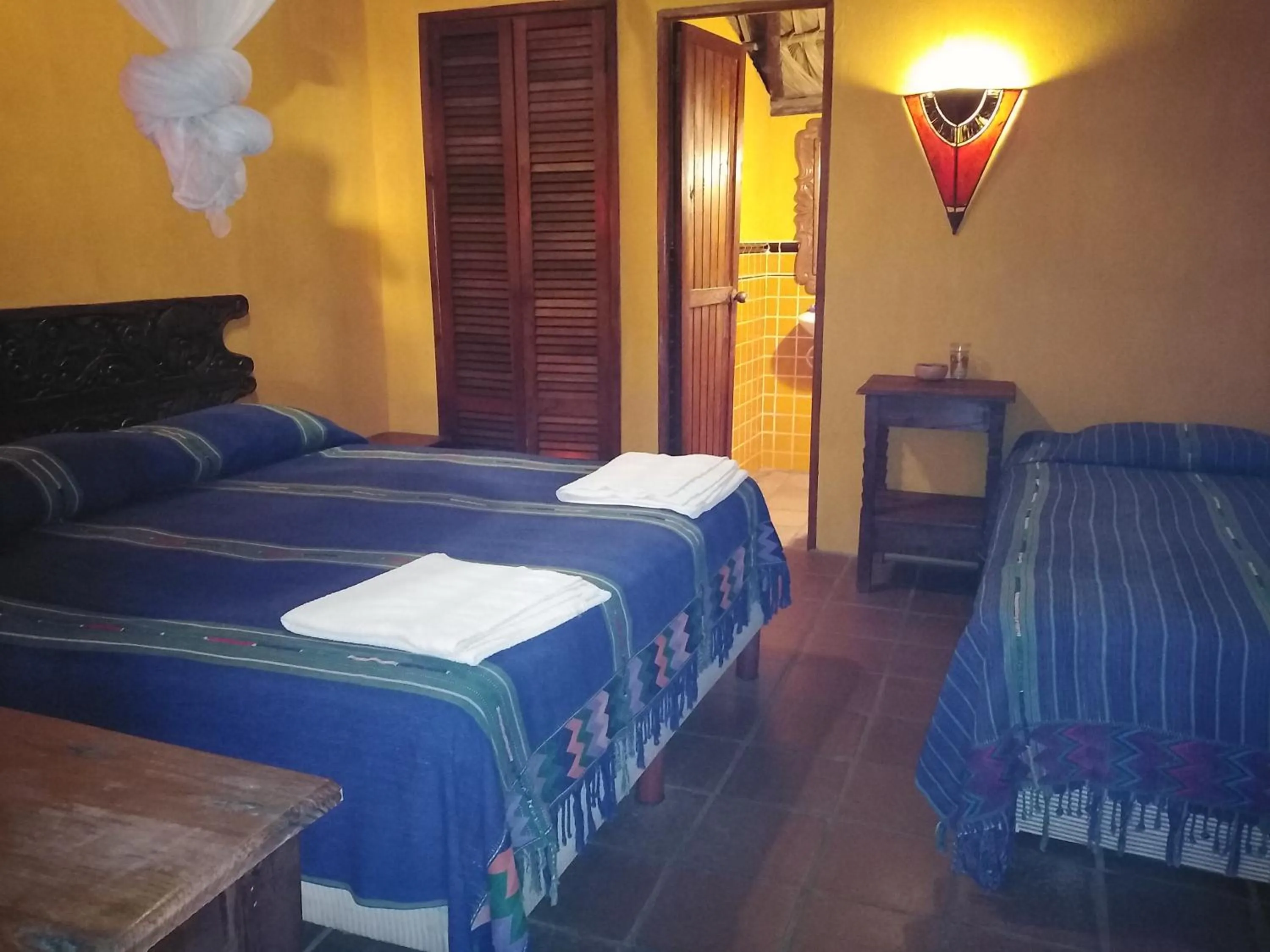 Bed in Hotel Pez de Oro