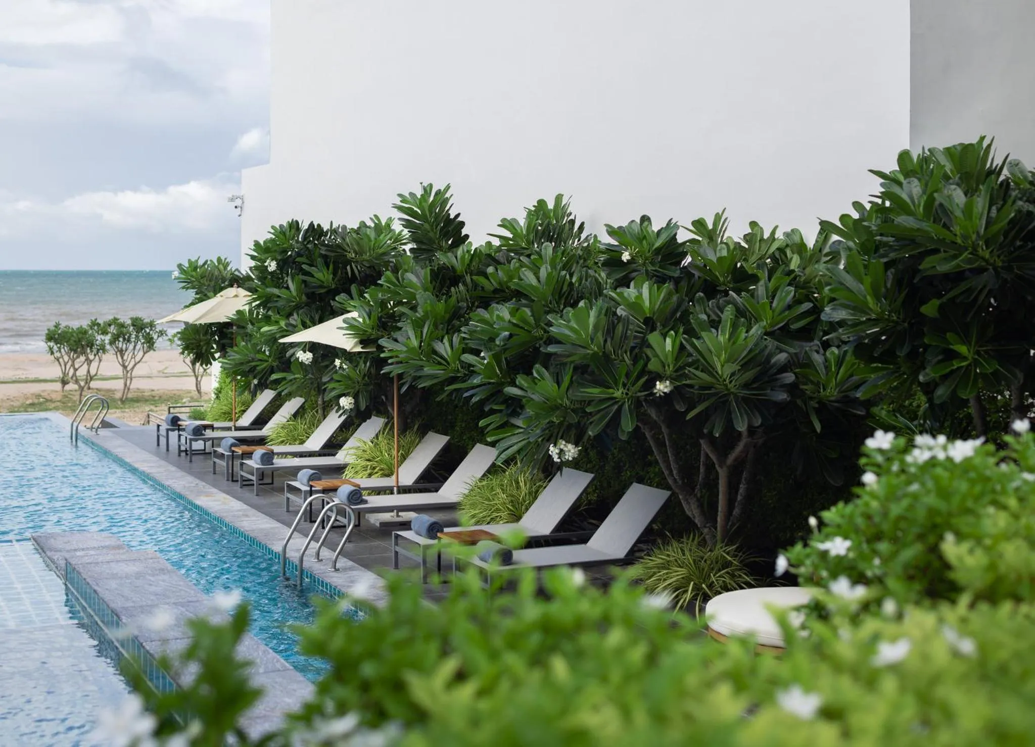 Swimming pool in Eastin Resort Rayong