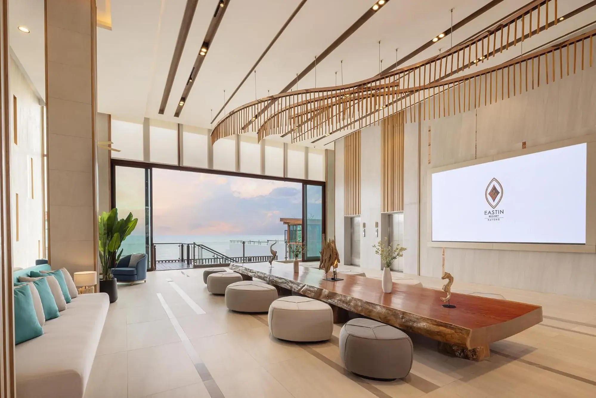 Lobby or reception in Eastin Resort Rayong Lobby or reception in Eastin Resort Rayong