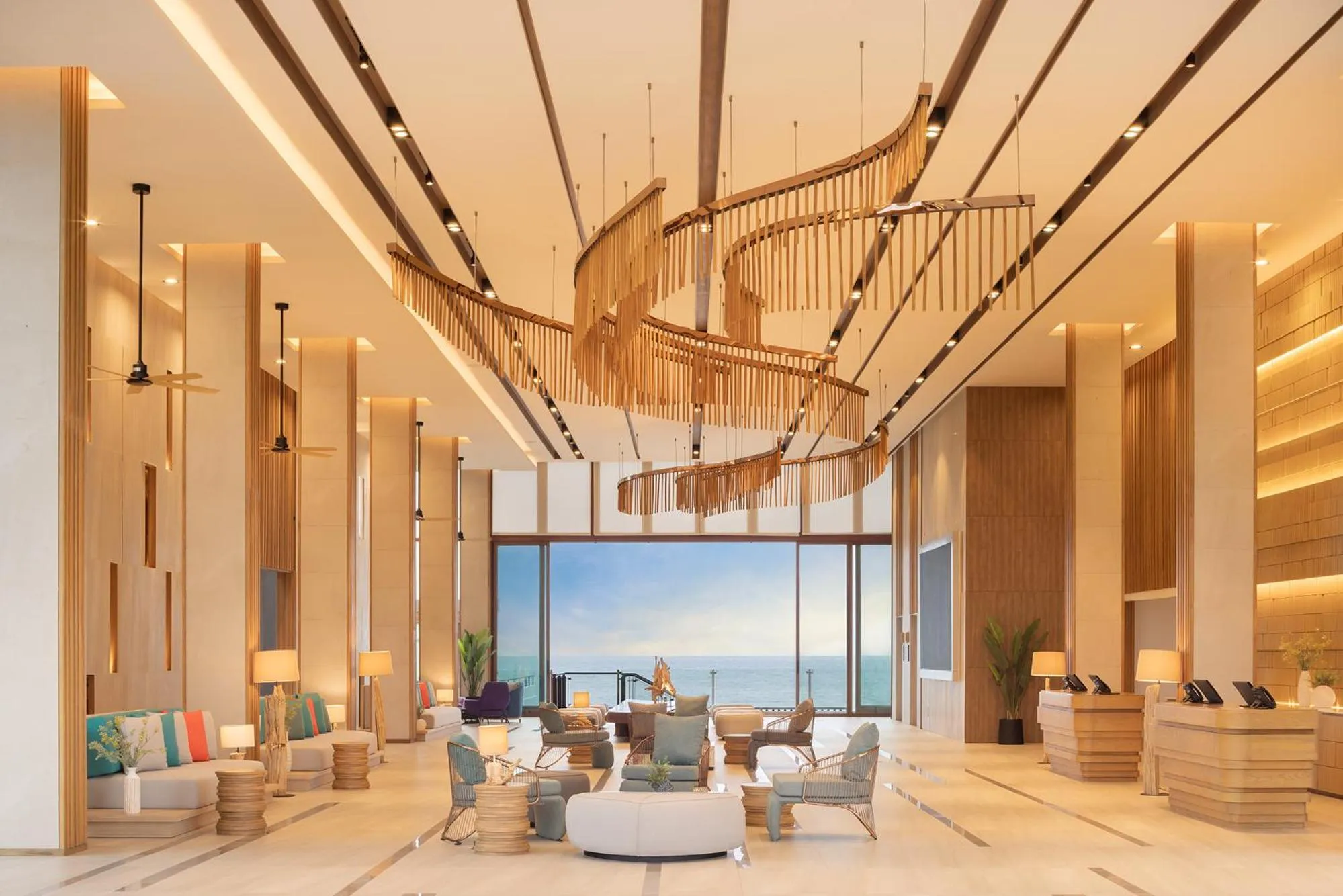 Lobby or reception in Eastin Resort Rayong
