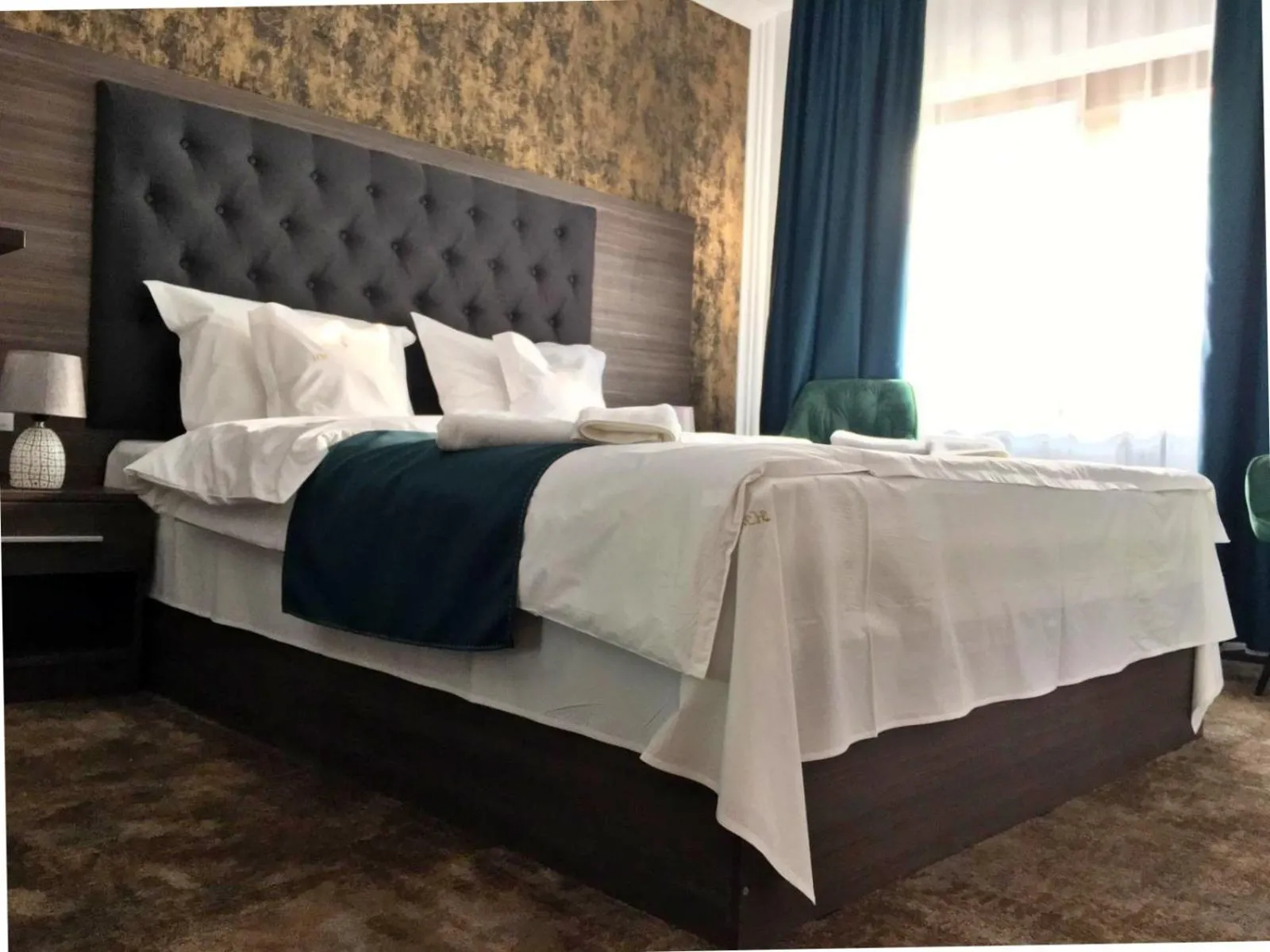 Bed in Hotel Margaritar