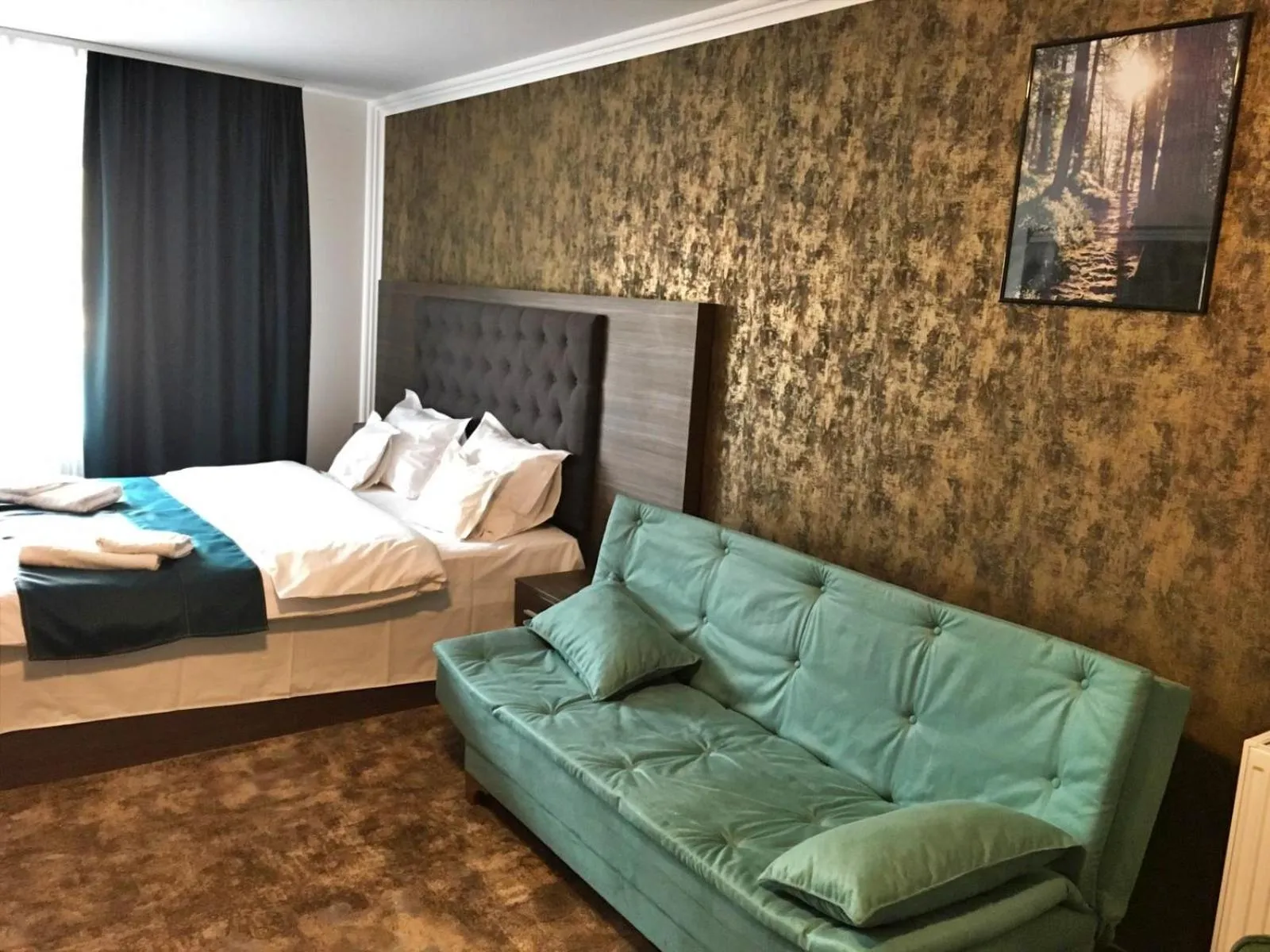 Bed in Hotel Margaritar