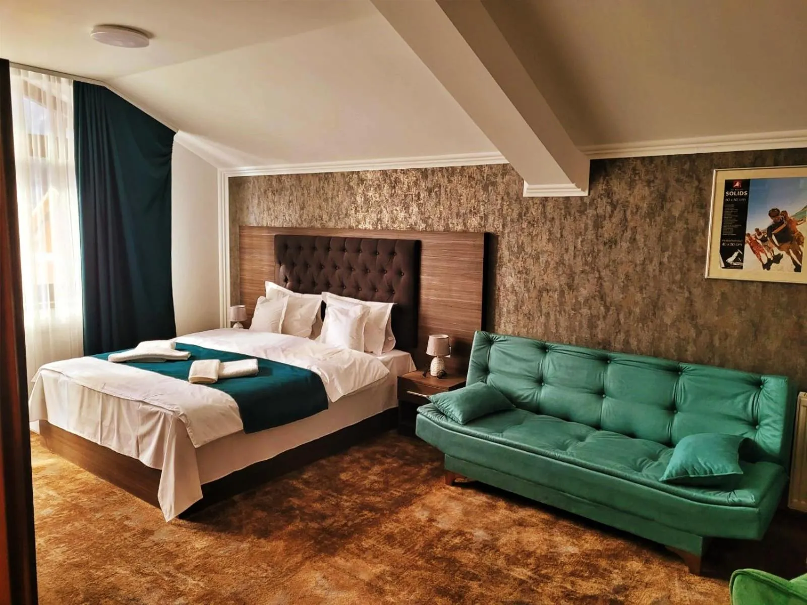 Bed in Hotel Margaritar