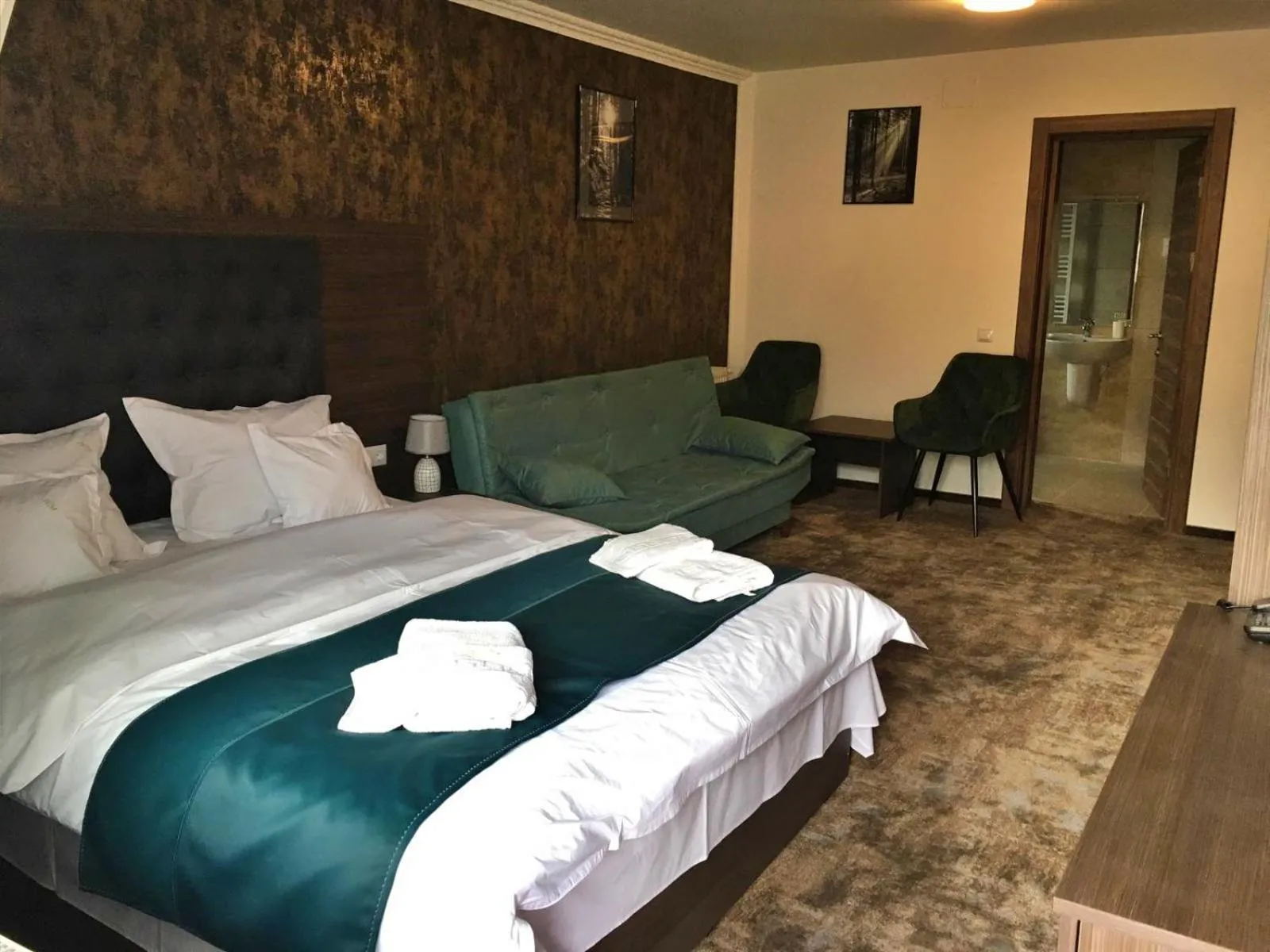 Bed in Hotel Margaritar