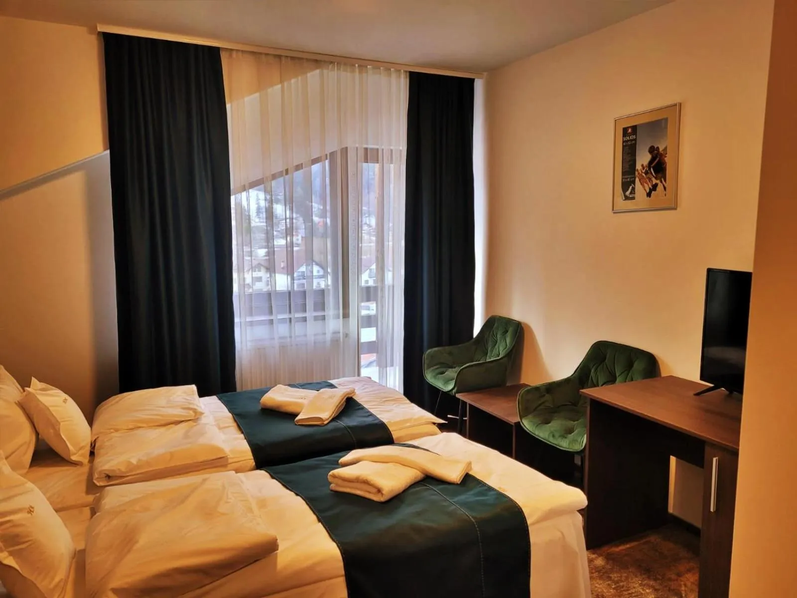 Bed in Hotel Margaritar