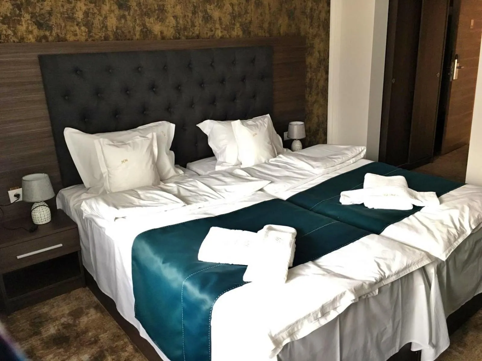 Bed in Hotel Margaritar
