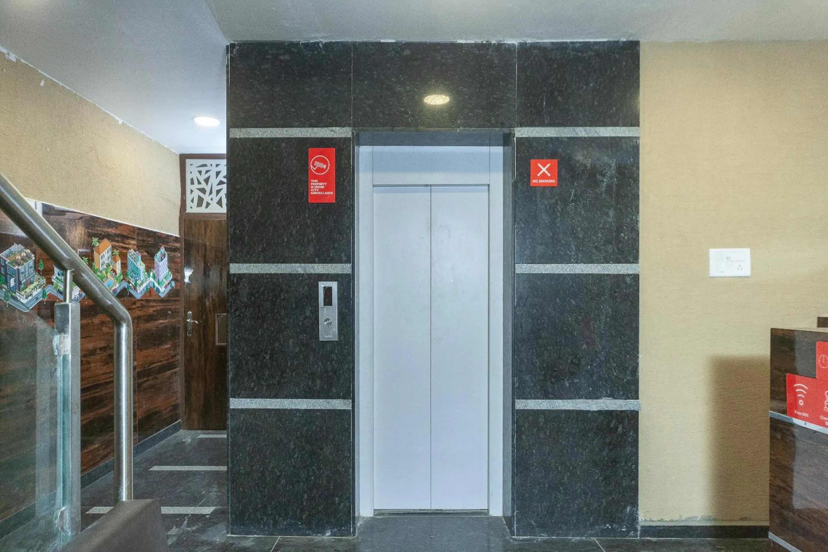 Facility for disabled guests in Hotel O Tambaram