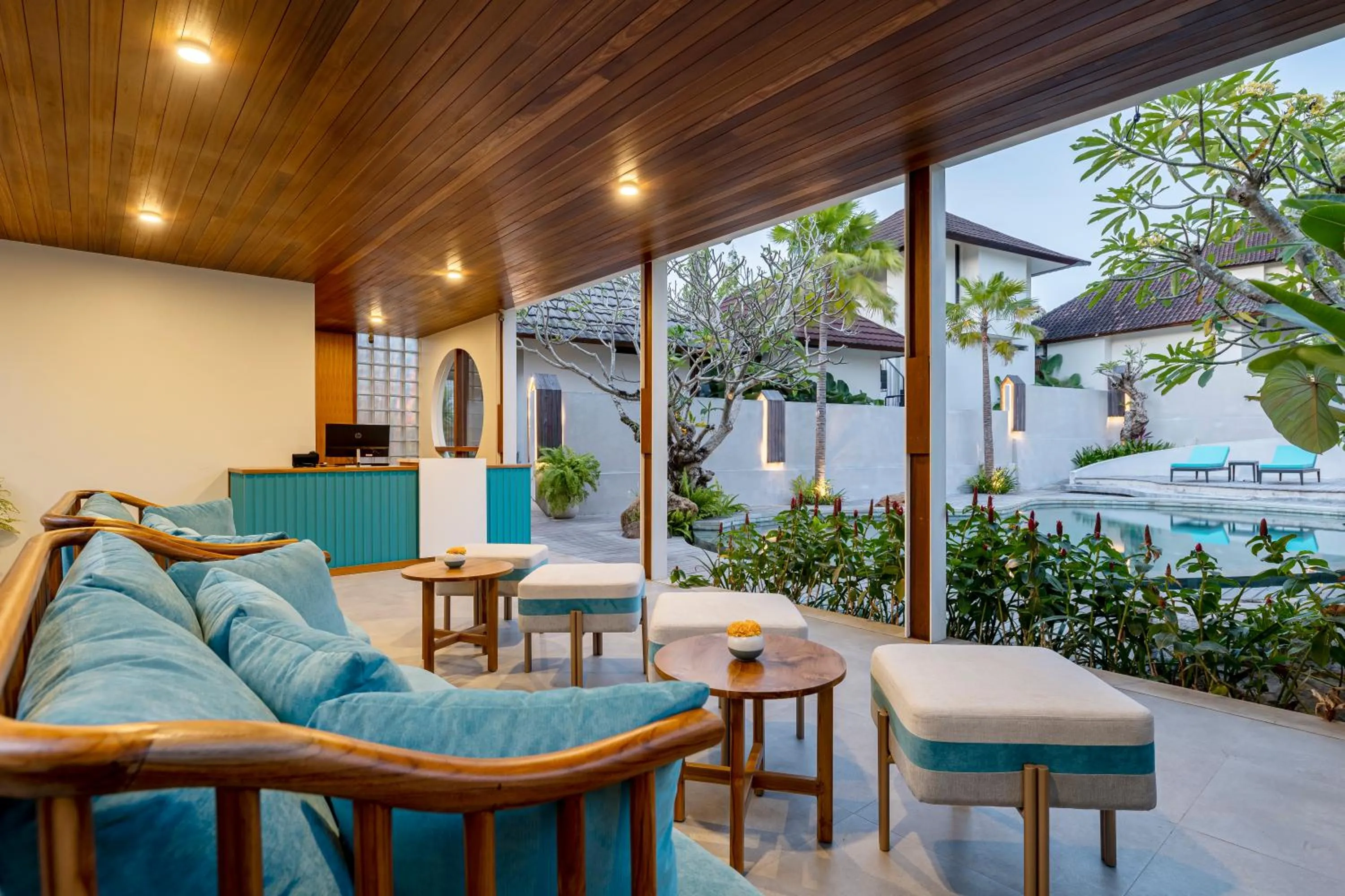 Lobby or reception in Ecozy Dijiwa Canggu