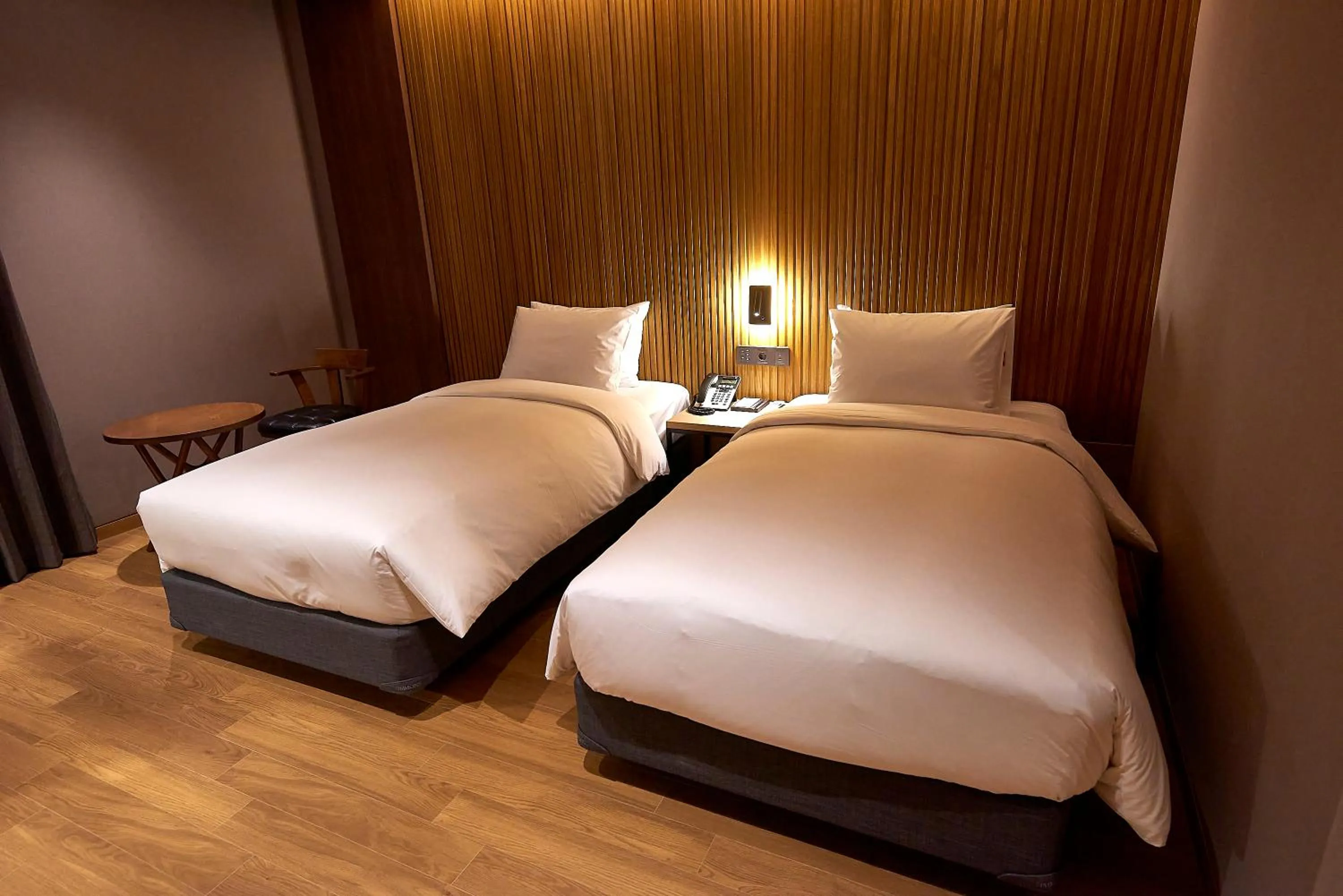 Bed in Busan City Hotel