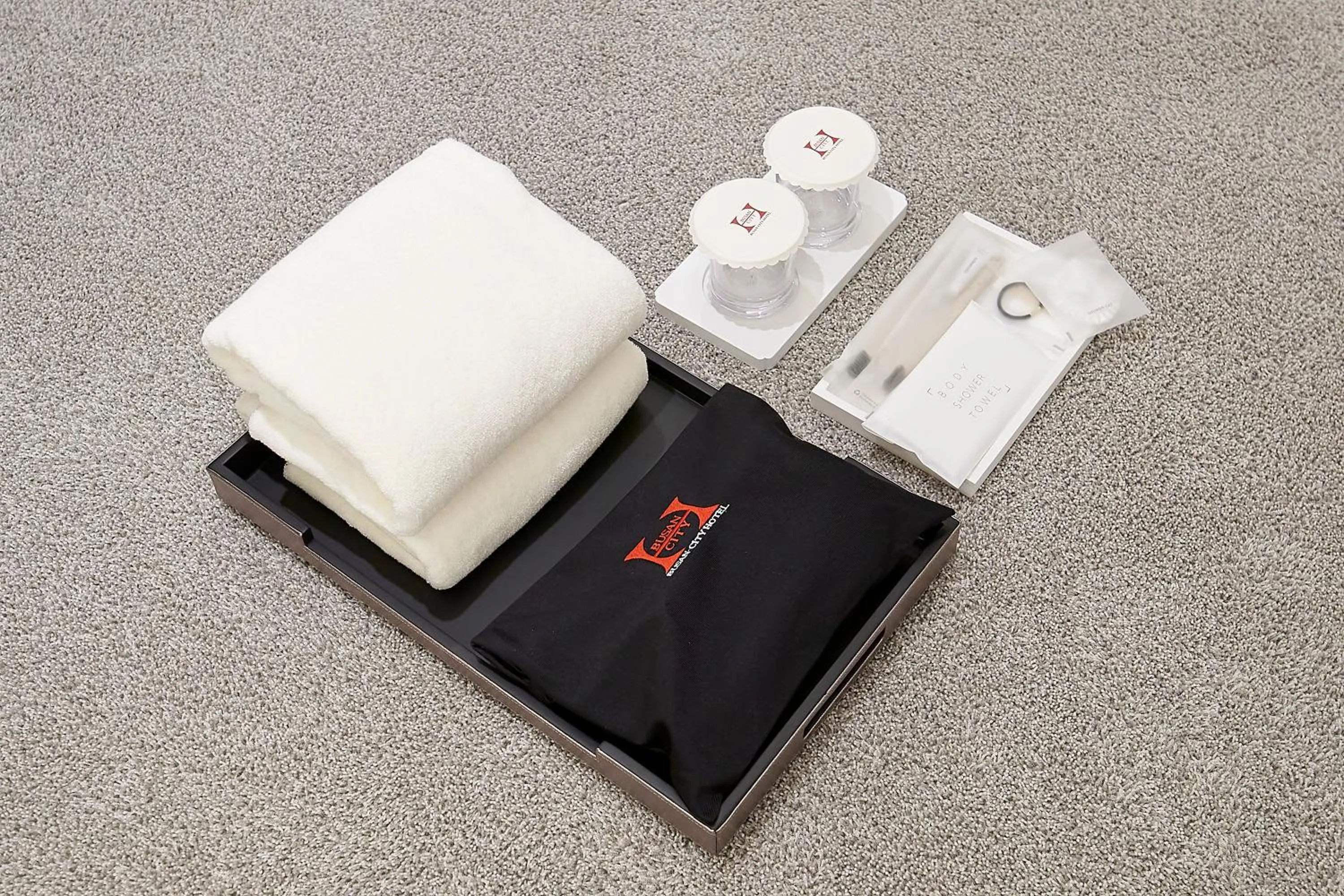 towels in Busan City Hotel