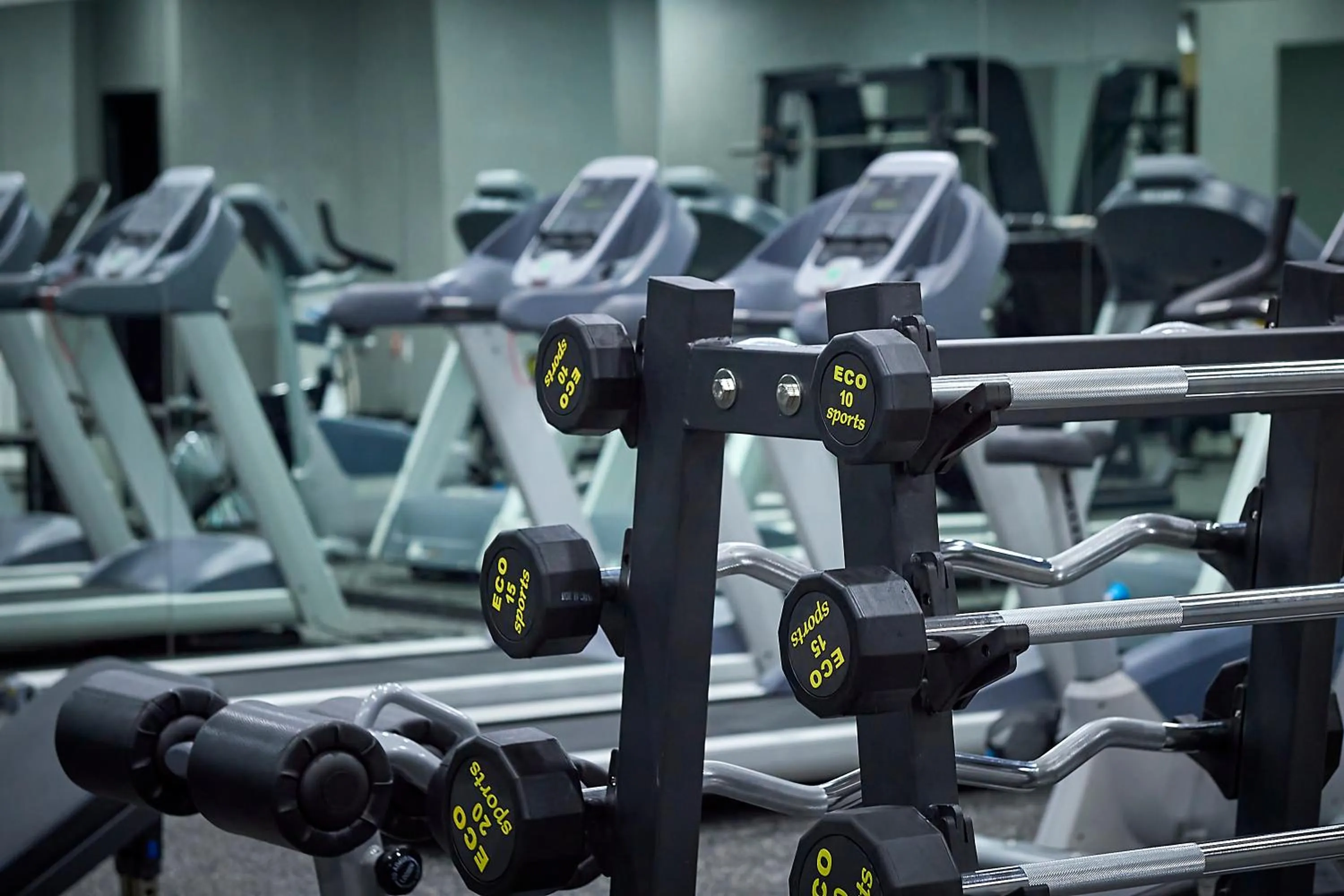 Fitness centre/facilities in Busan City Hotel