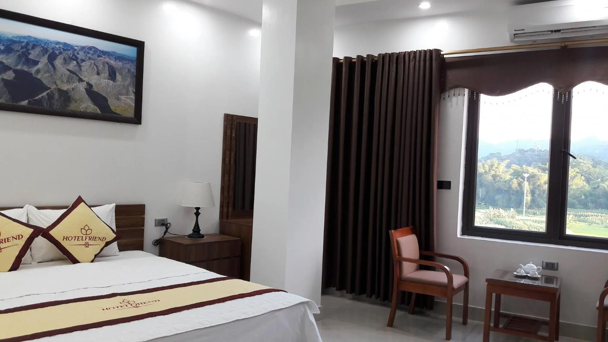 Bed in Friend Hotel Hà Giang