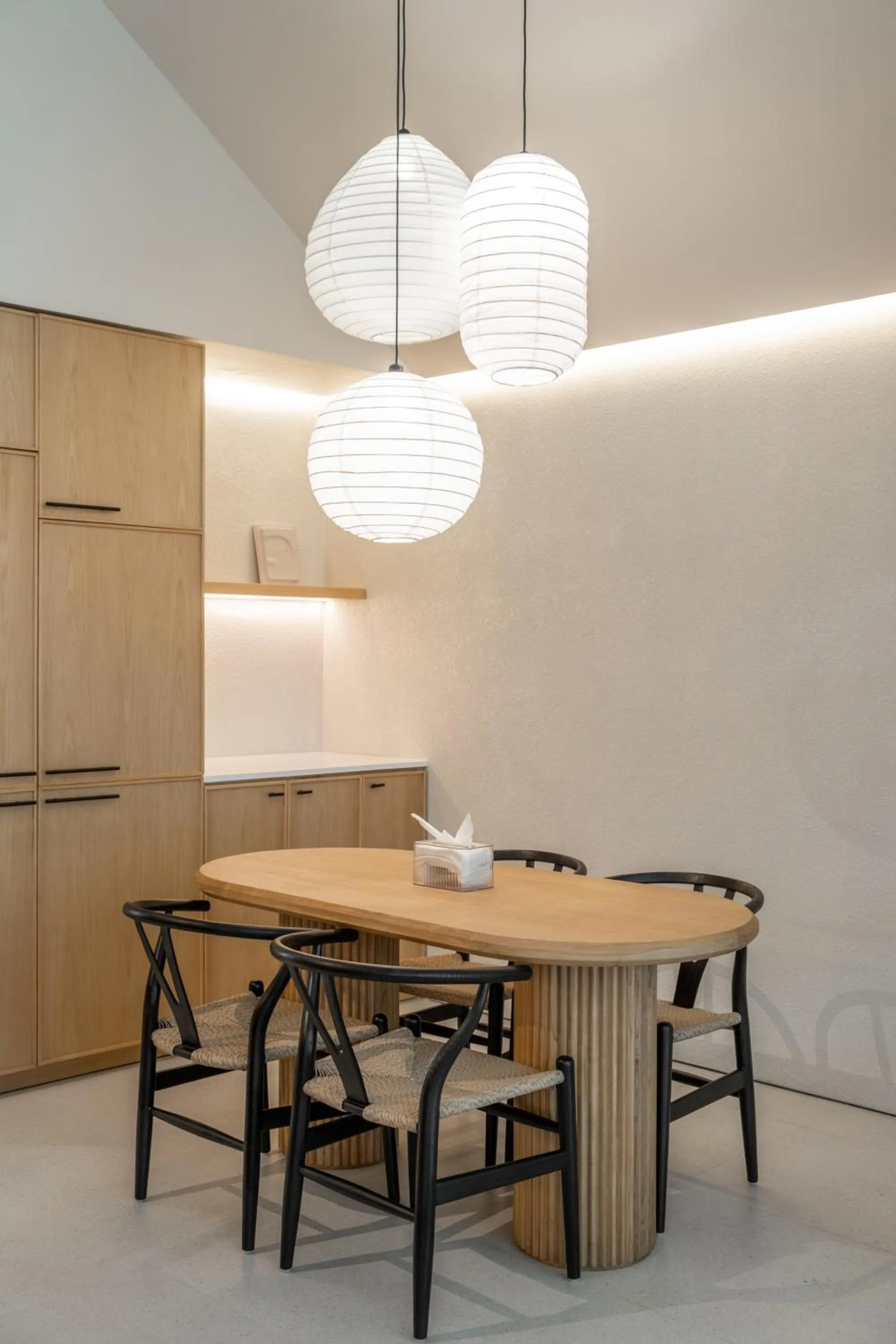 Seating area in ASAI Village