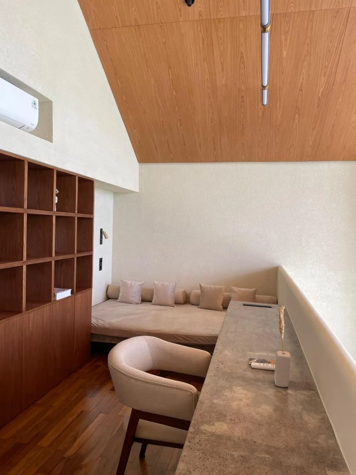 Seating area in ASAI Village