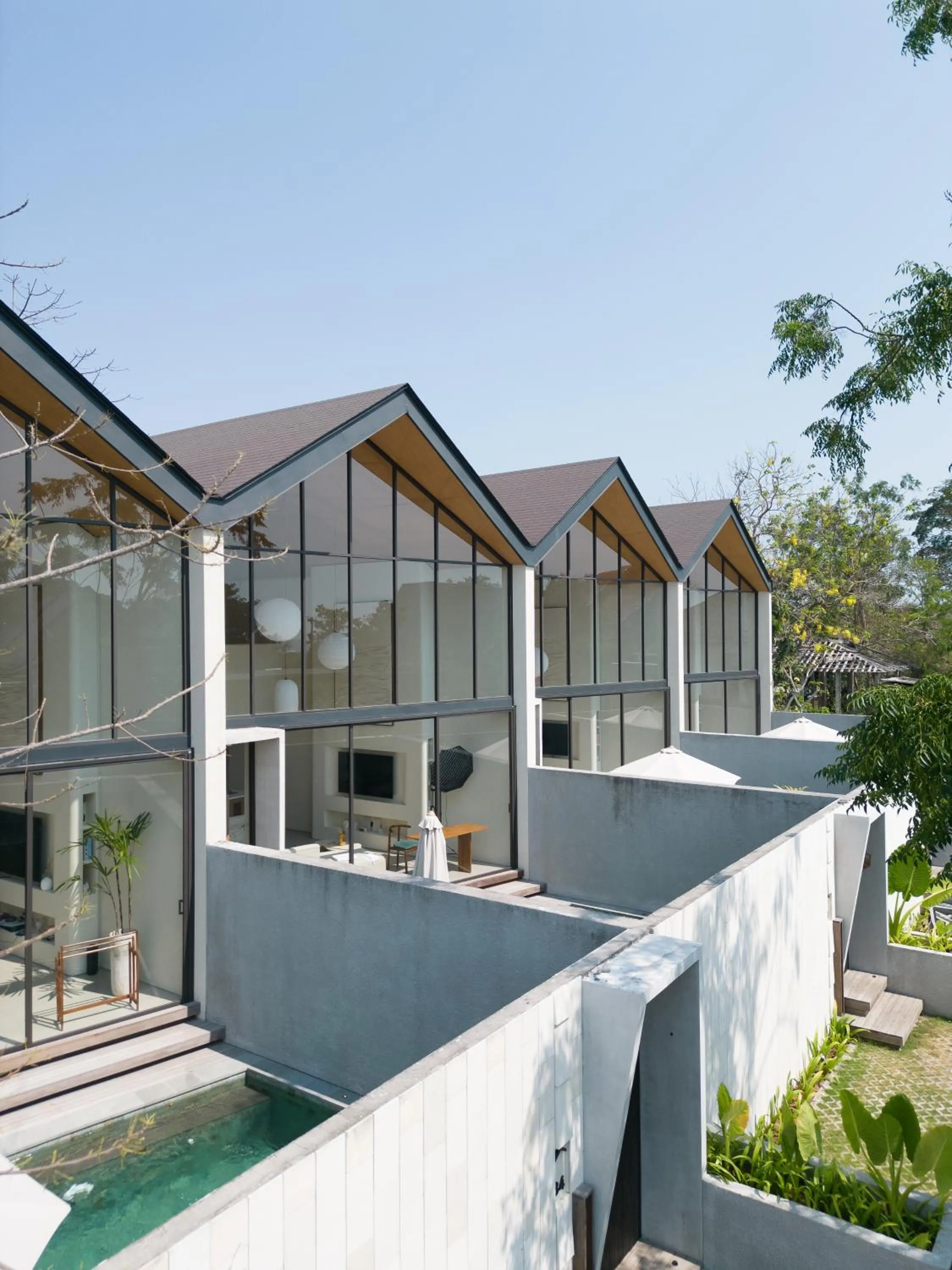 Facade/entrance in ASAI Village