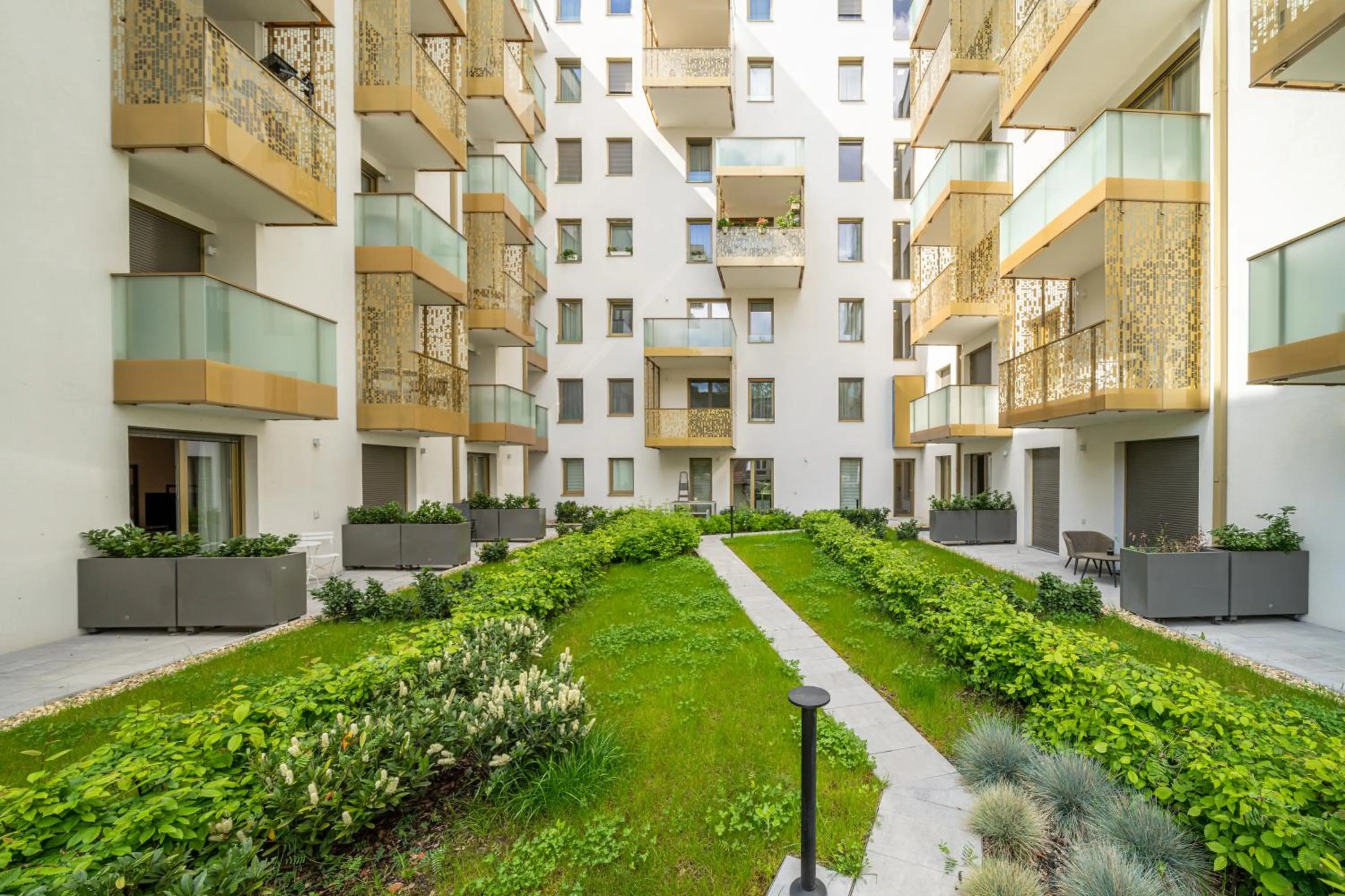 Garden view in Vagabond Grand'Or