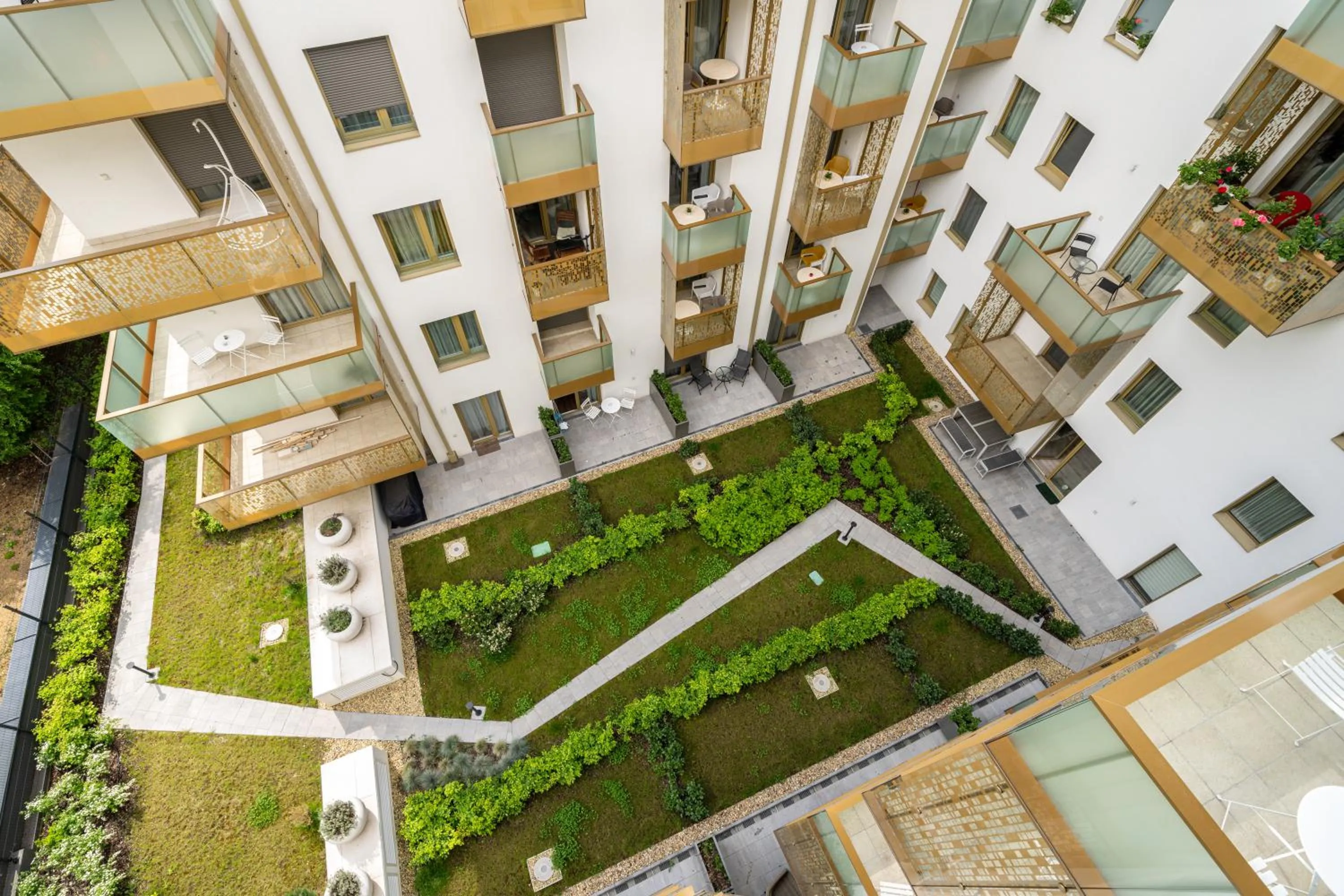 Garden view in Vagabond Grand'Or