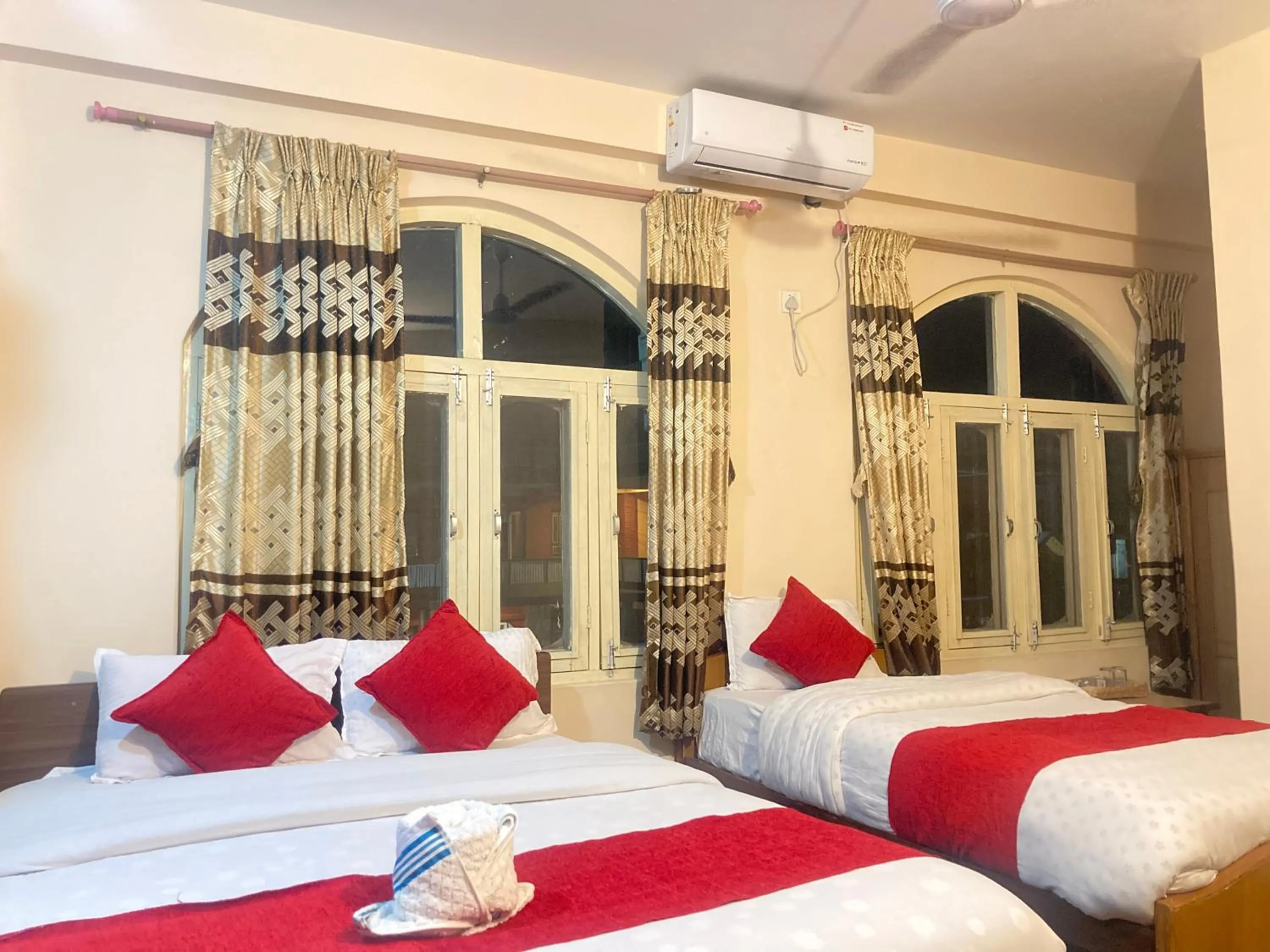 Bed in Hotel Nightingale