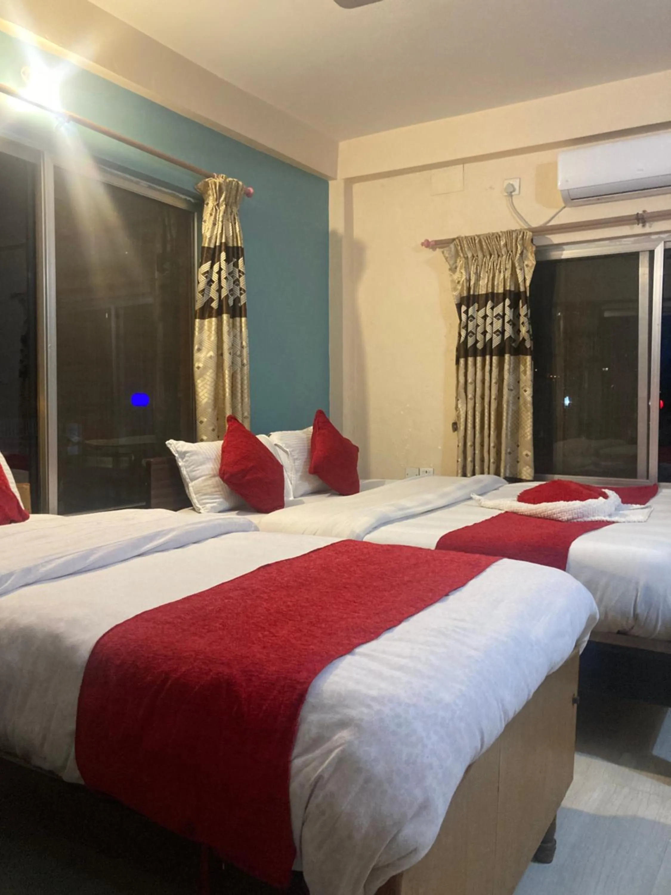 Bed in Hotel Nightingale