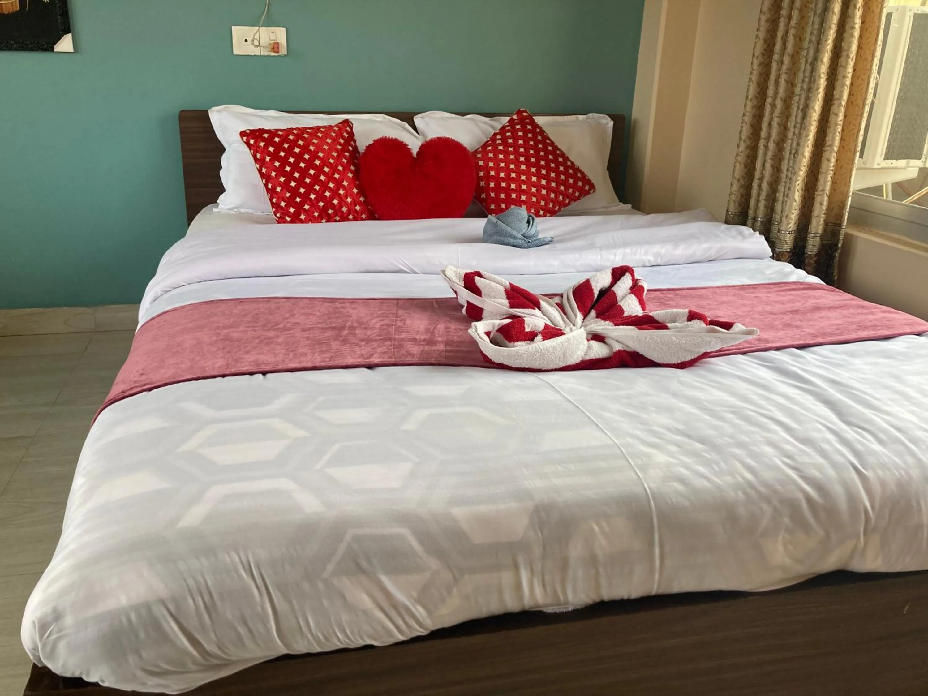 Bed in Hotel Nightingale