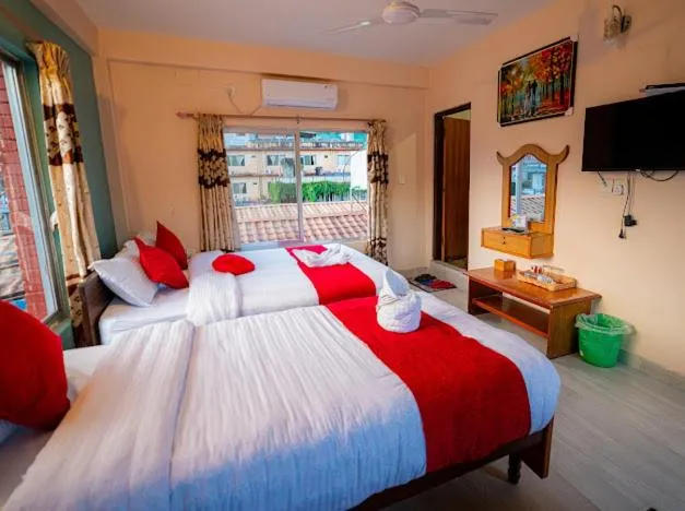 Bed in Hotel Nightingale