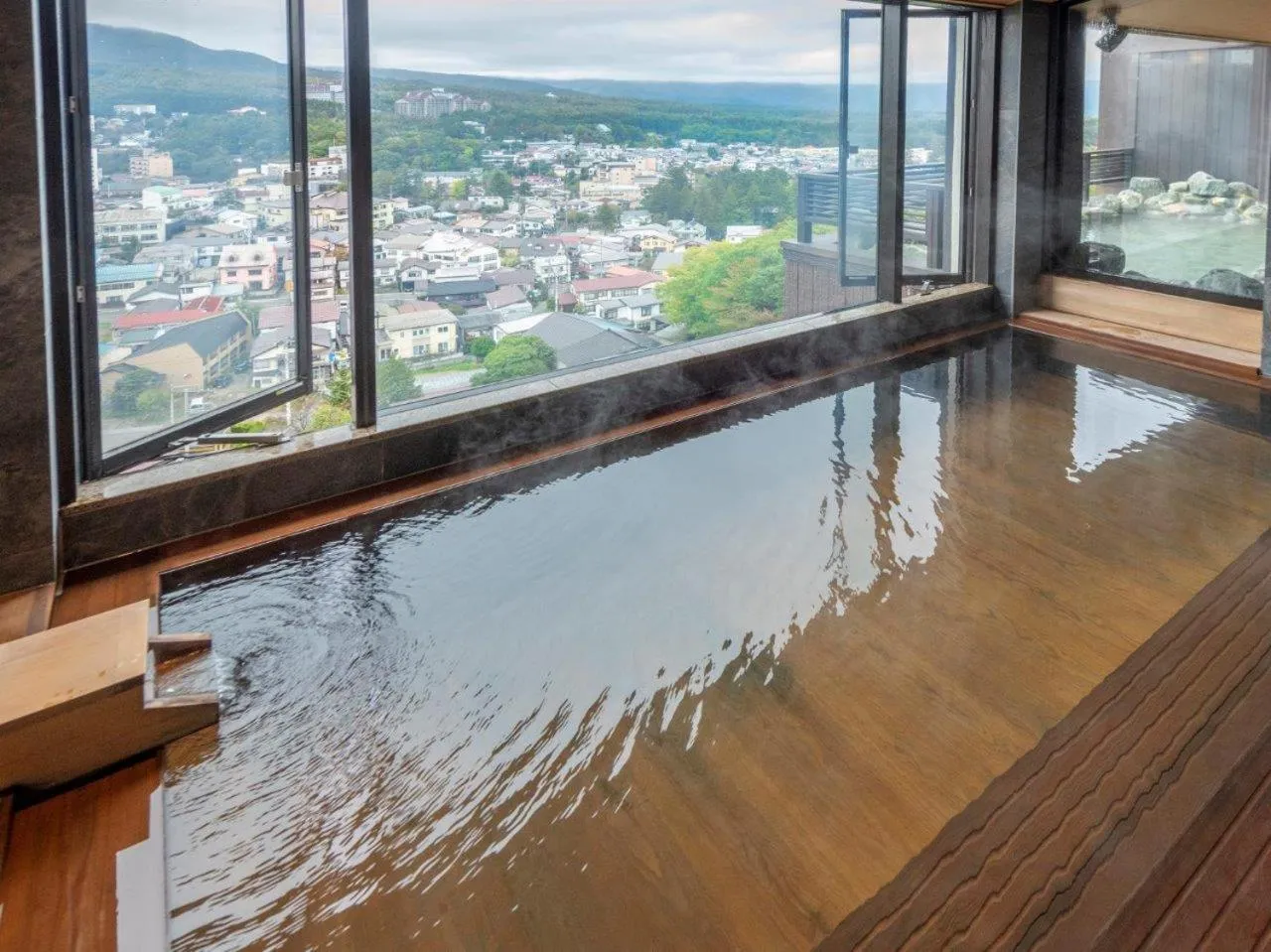 Hot Spring Bath in La Vista Kusatsu Hills