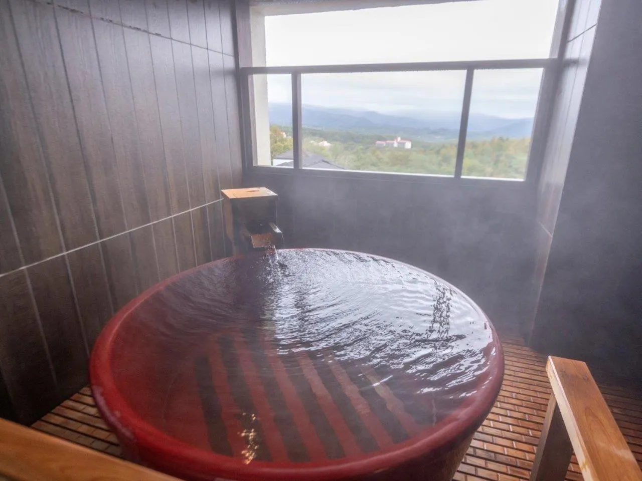 Hot Spring Bath in La Vista Kusatsu Hills