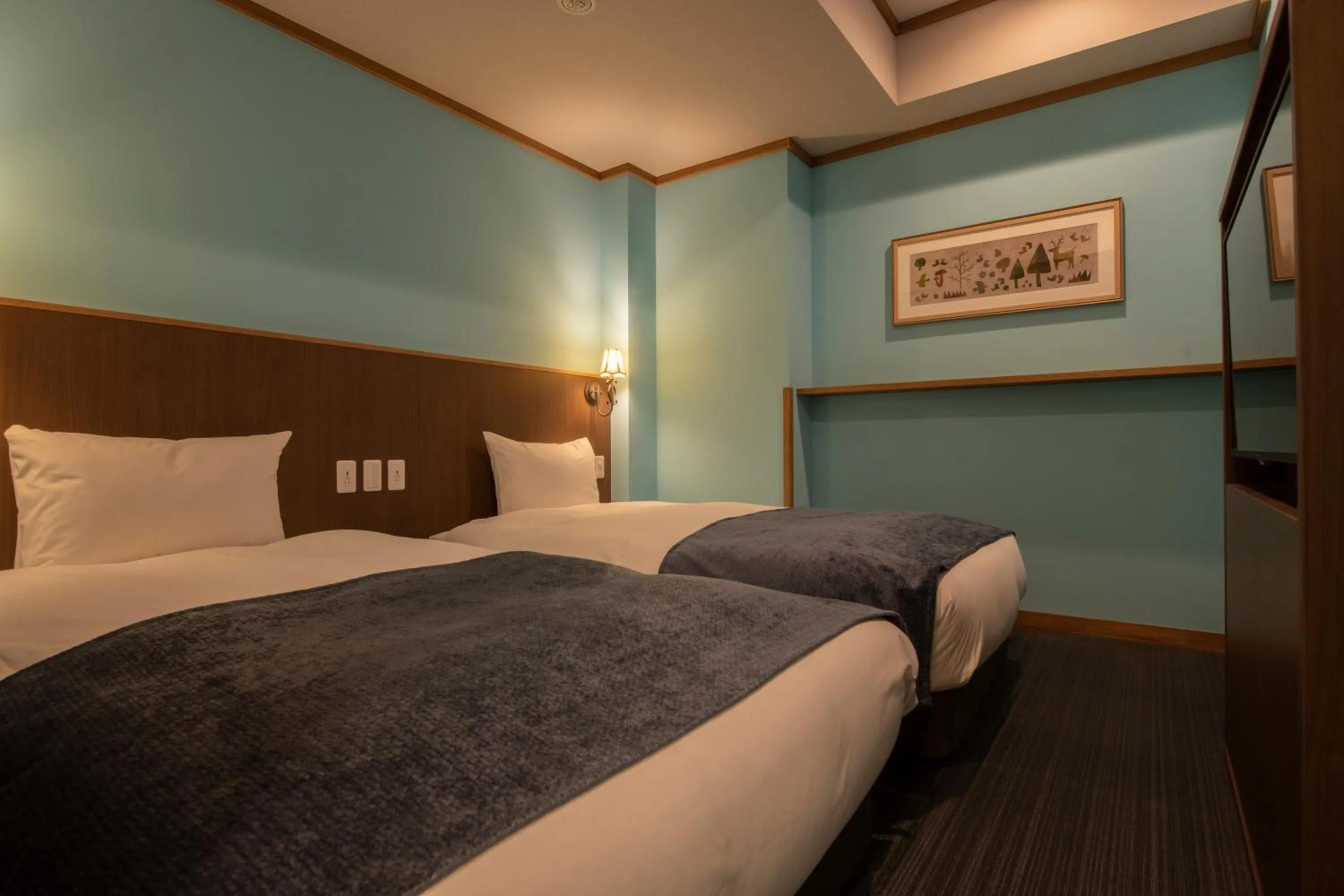 Bed in La Vista Kusatsu Hills