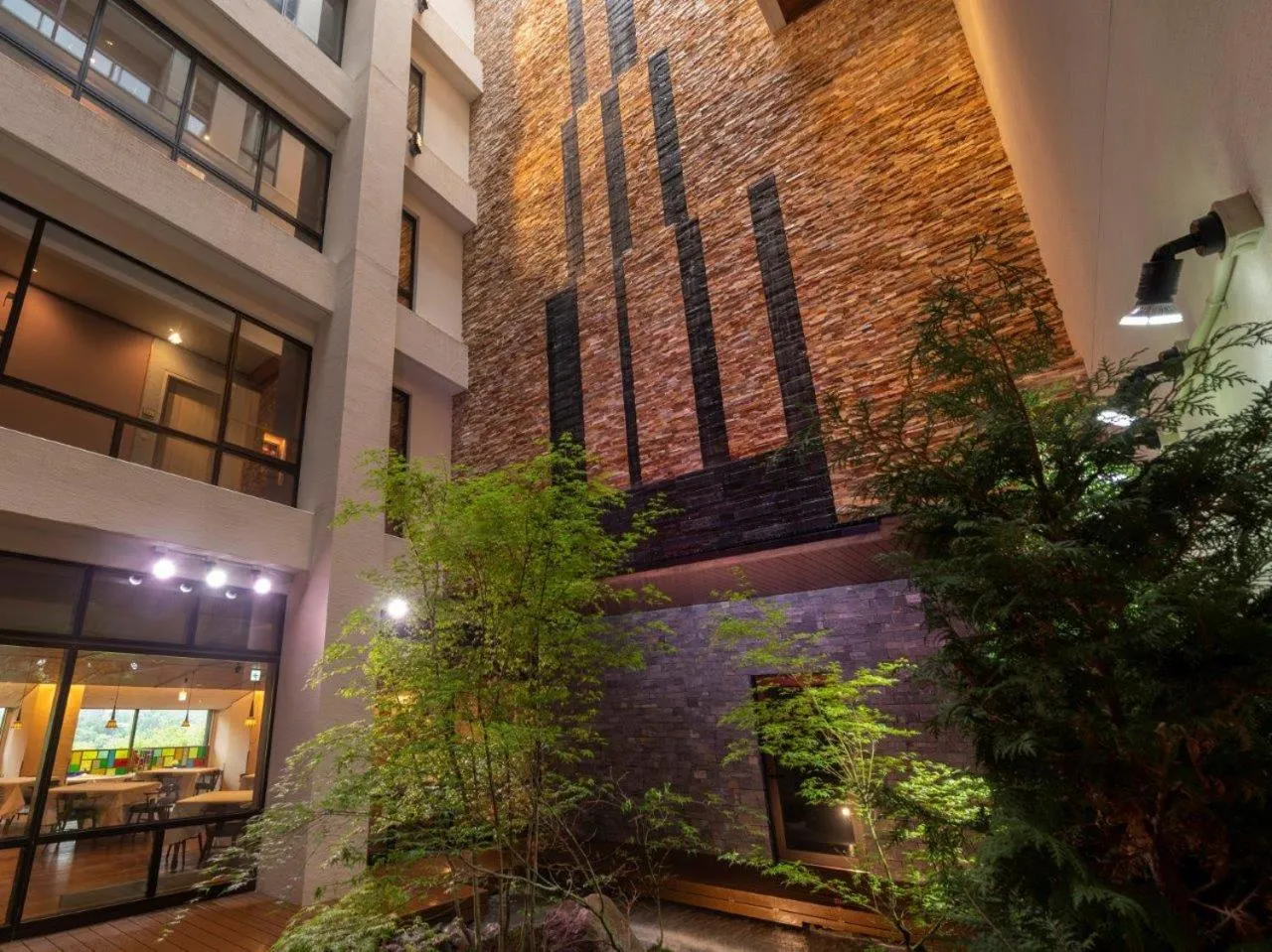 Decorative detail in La Vista Kusatsu Hills