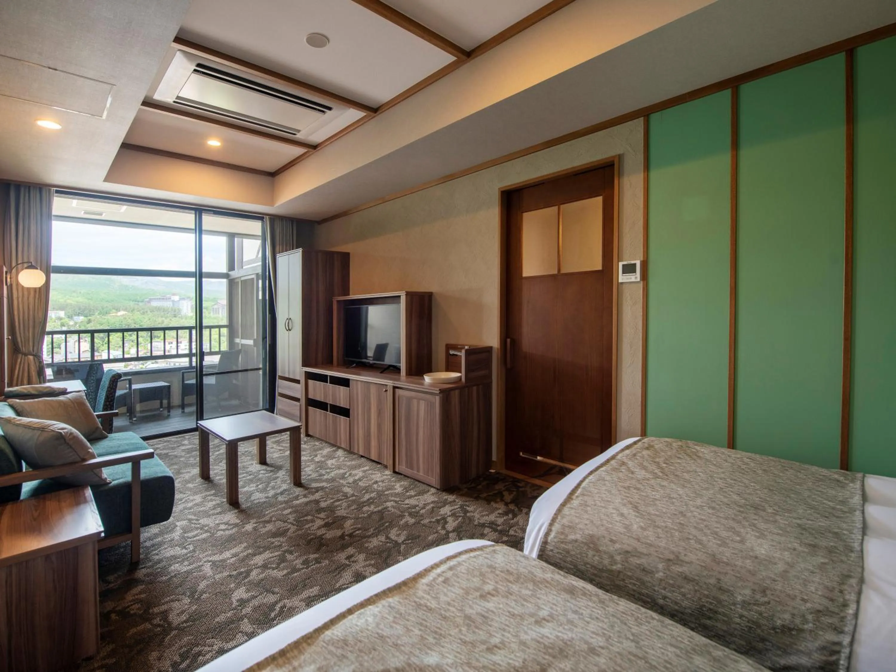 Bed in La Vista Kusatsu Hills