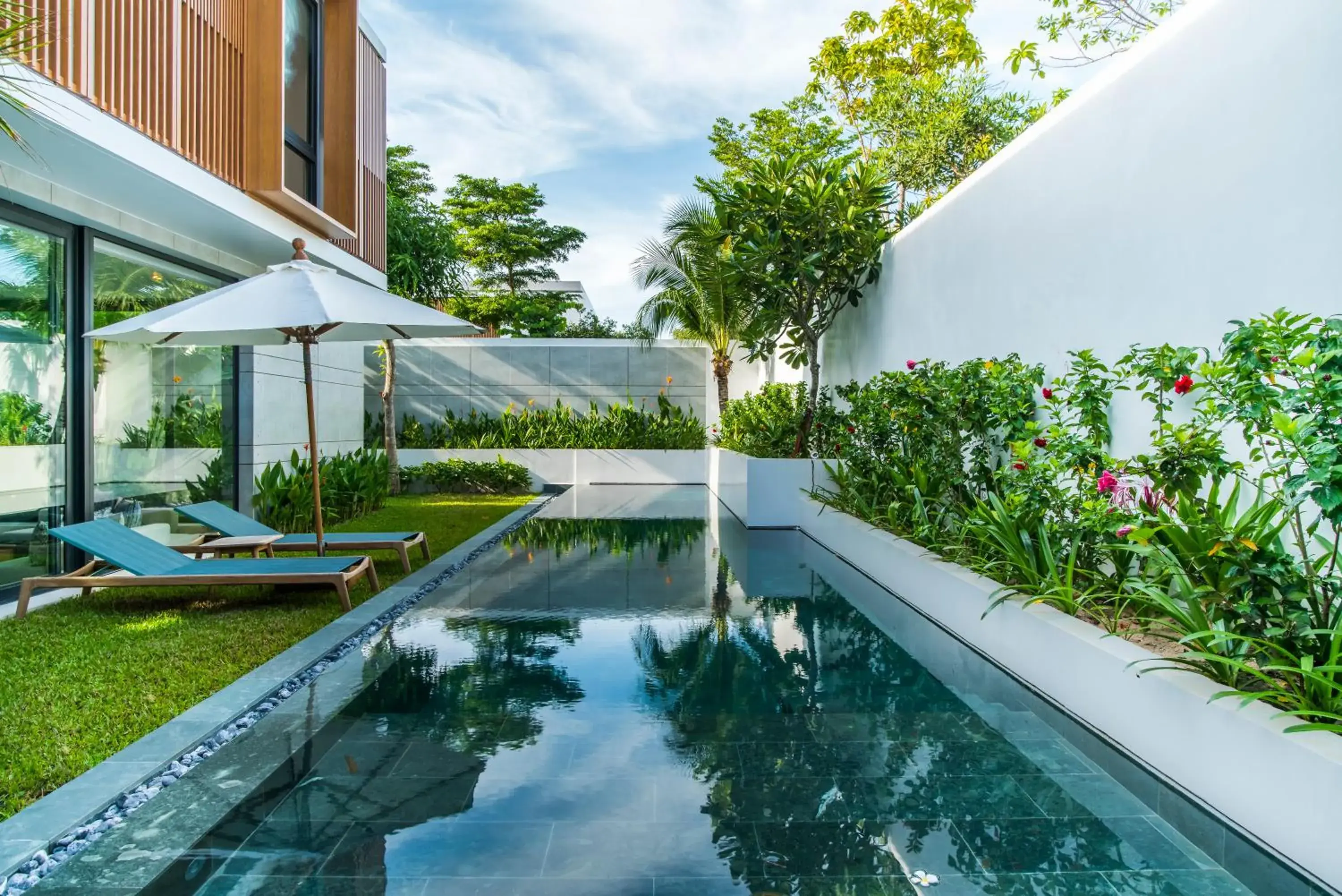Garden view in Sailing Club Signature Resort Phu Quoc Garden view in Sailing Club Signature Resort Phu Quoc