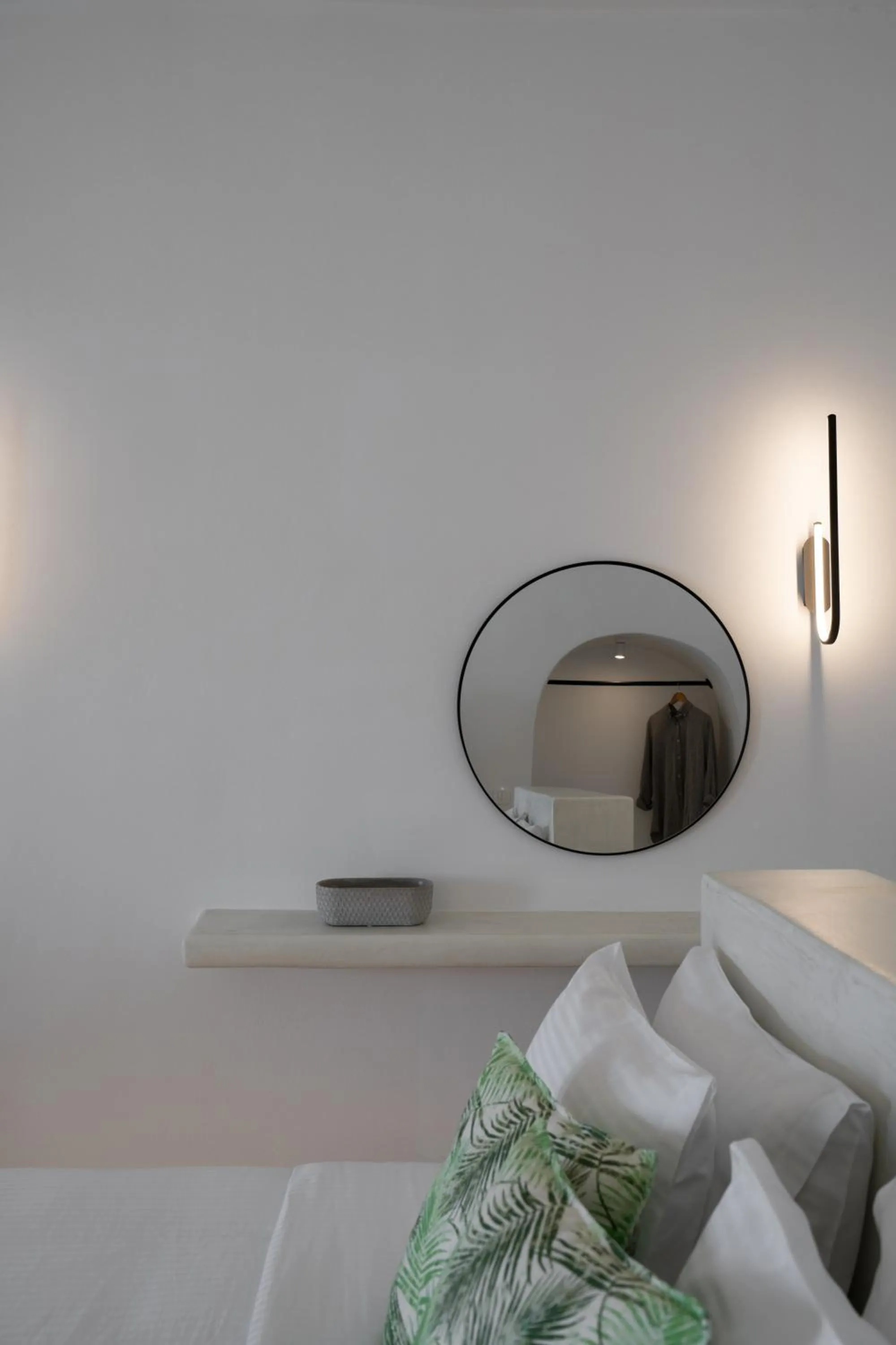 Bed in Asha Luxury Suites