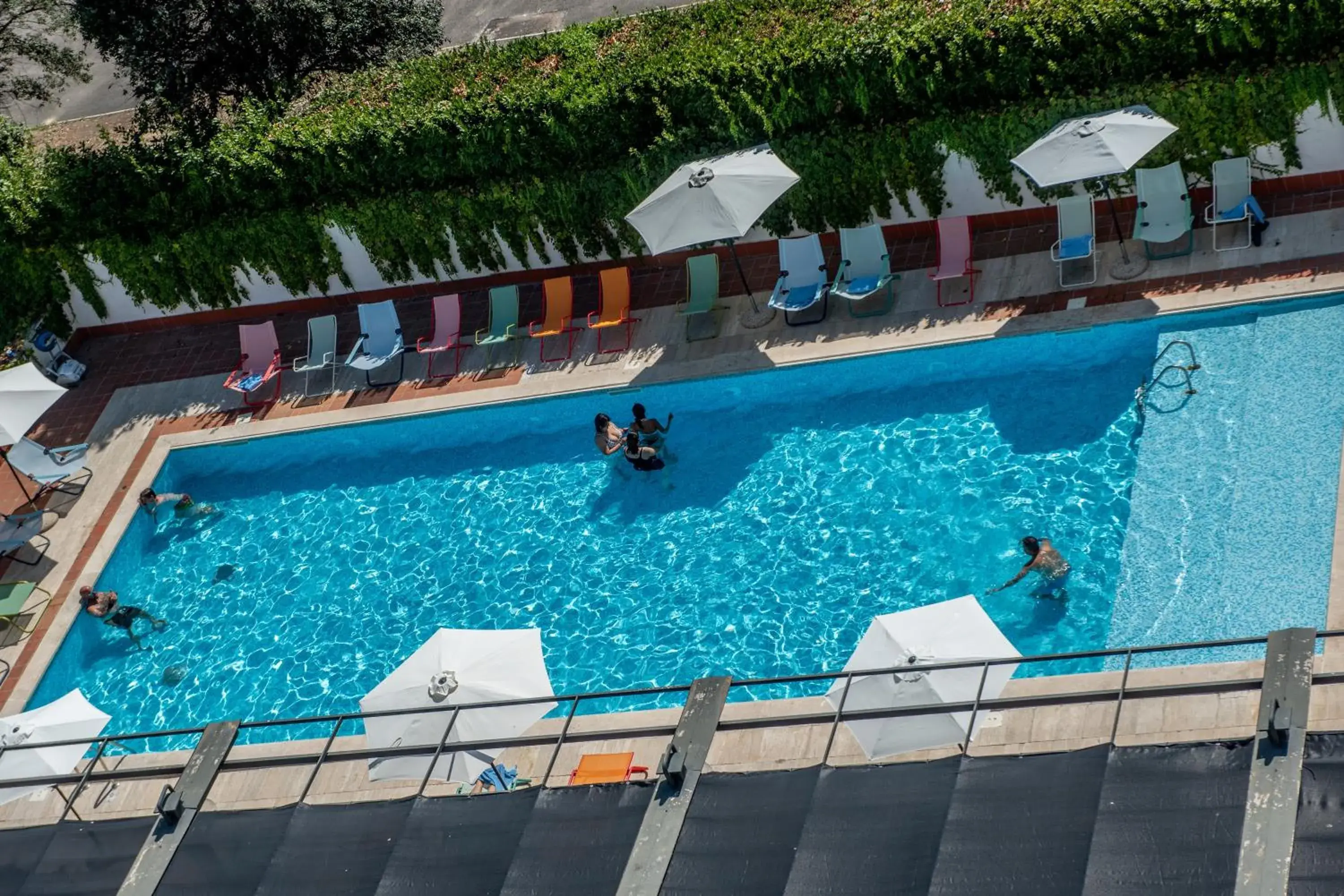 Pool view in Ibis Styles Roma Aurelia Pool view in Ibis Styles Roma Aurelia