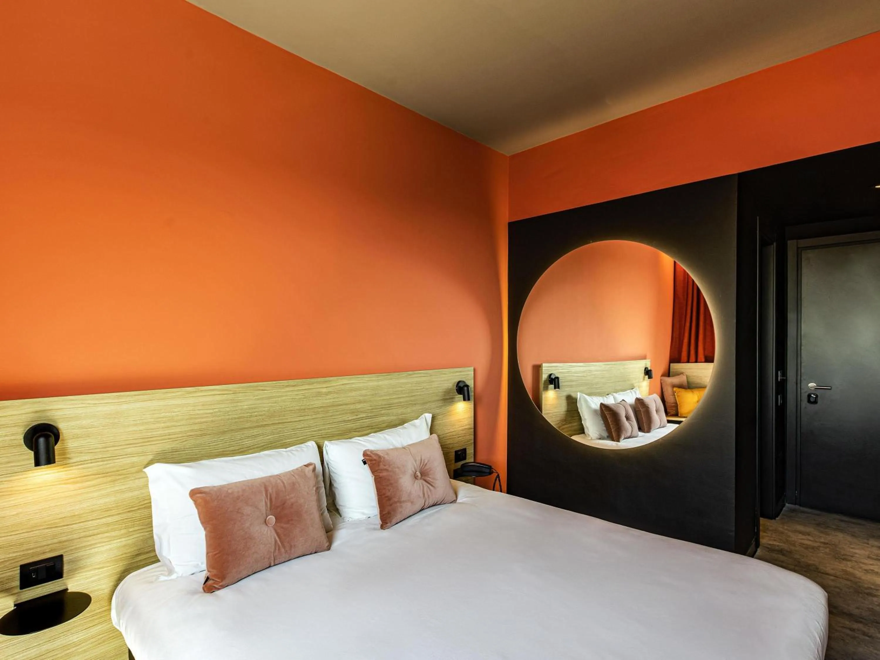 Bedroom, Bed in Ibis Styles Roma Aurelia