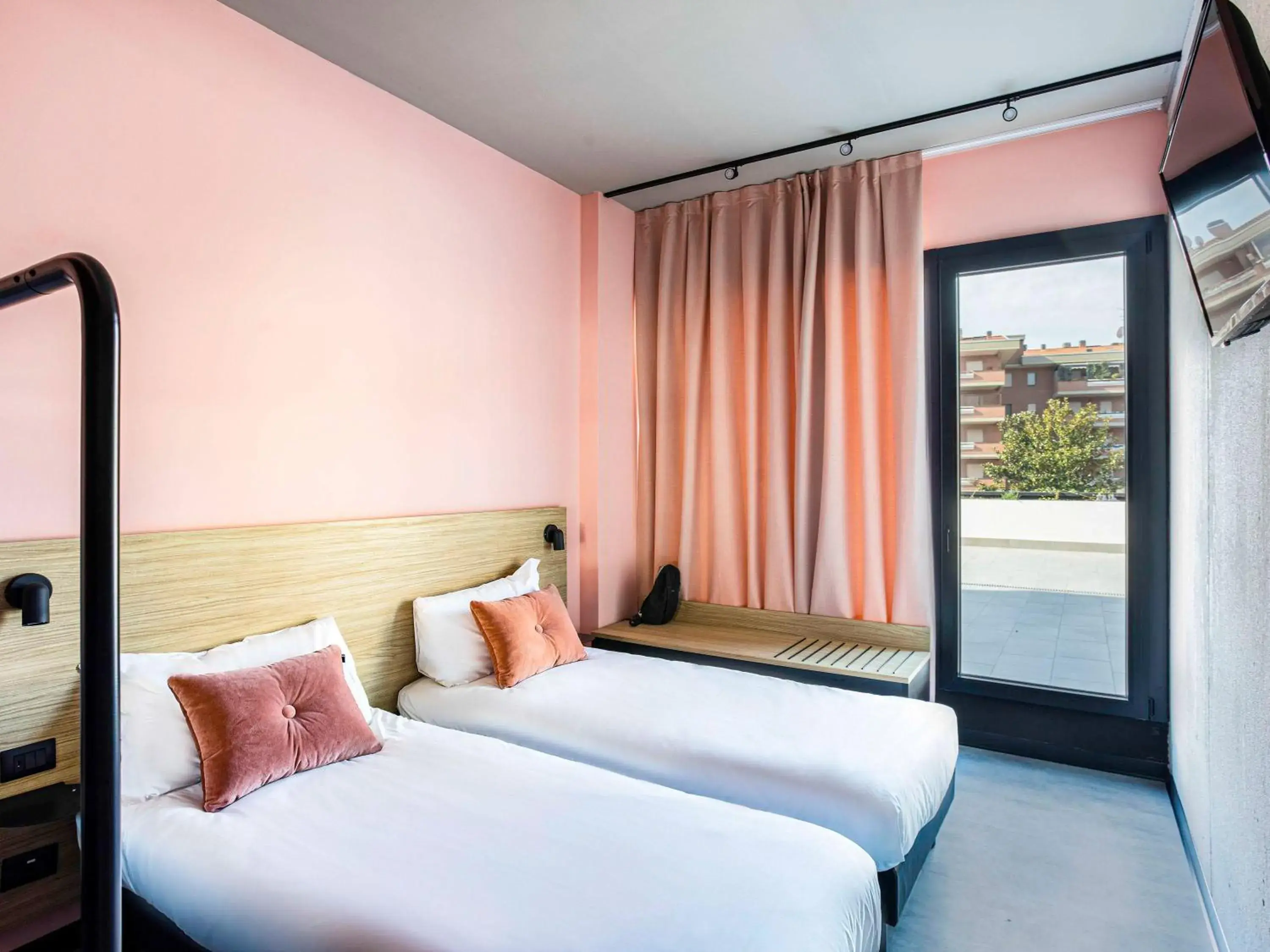 Bedroom, Bed in Ibis Styles Roma Aurelia Bedroom, Bed in Ibis Styles Roma Aurelia