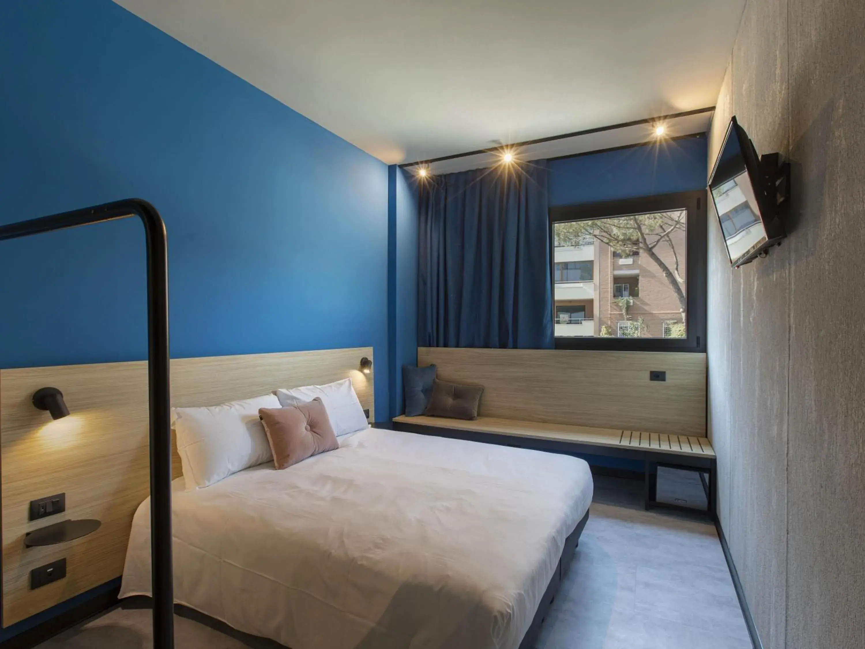 Bedroom, Bed in Ibis Styles Roma Aurelia Bedroom, Bed in Ibis Styles Roma Aurelia