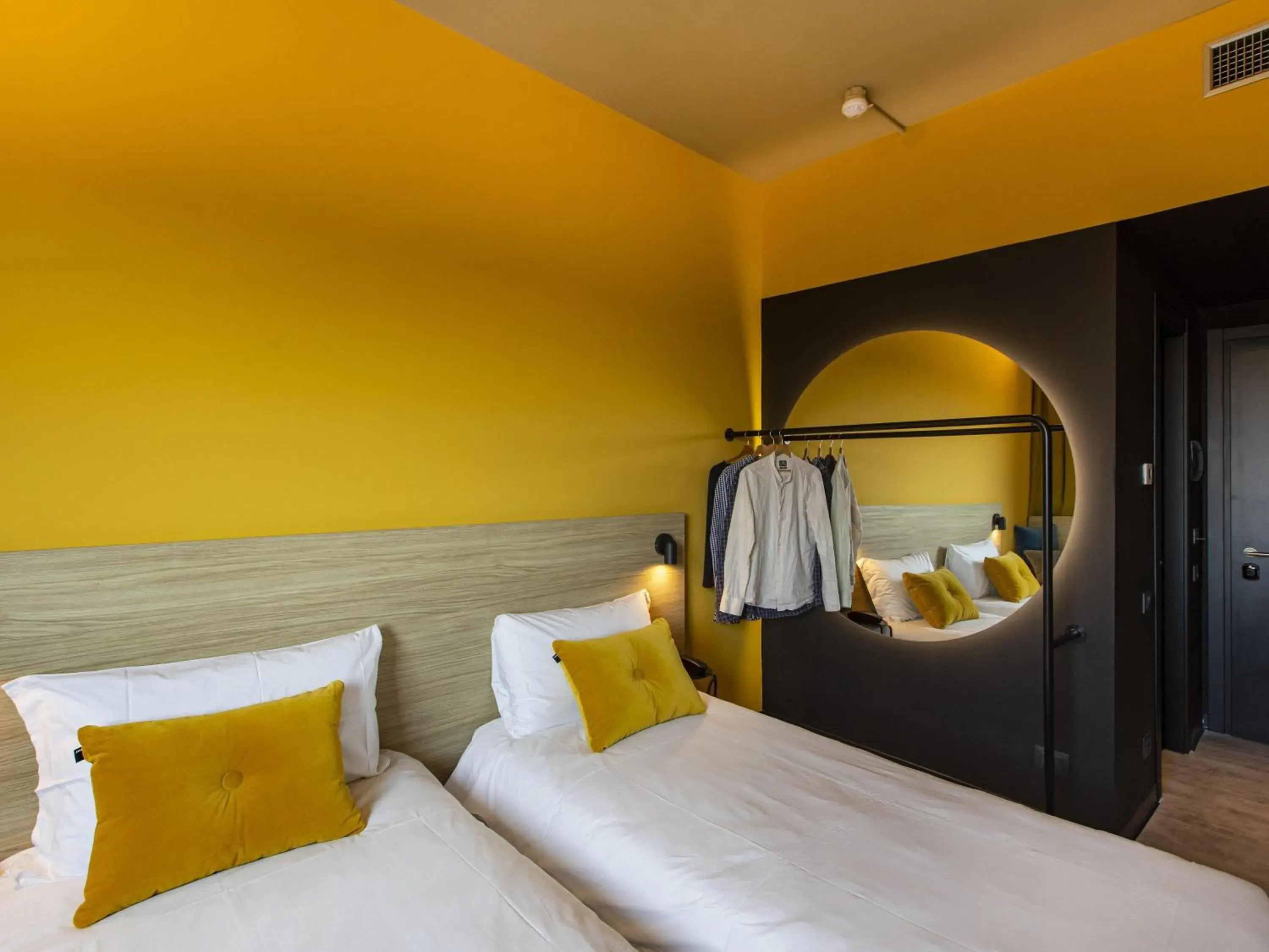 Bedroom, Bed in Ibis Styles Roma Aurelia Bedroom, Bed in Ibis Styles Roma Aurelia