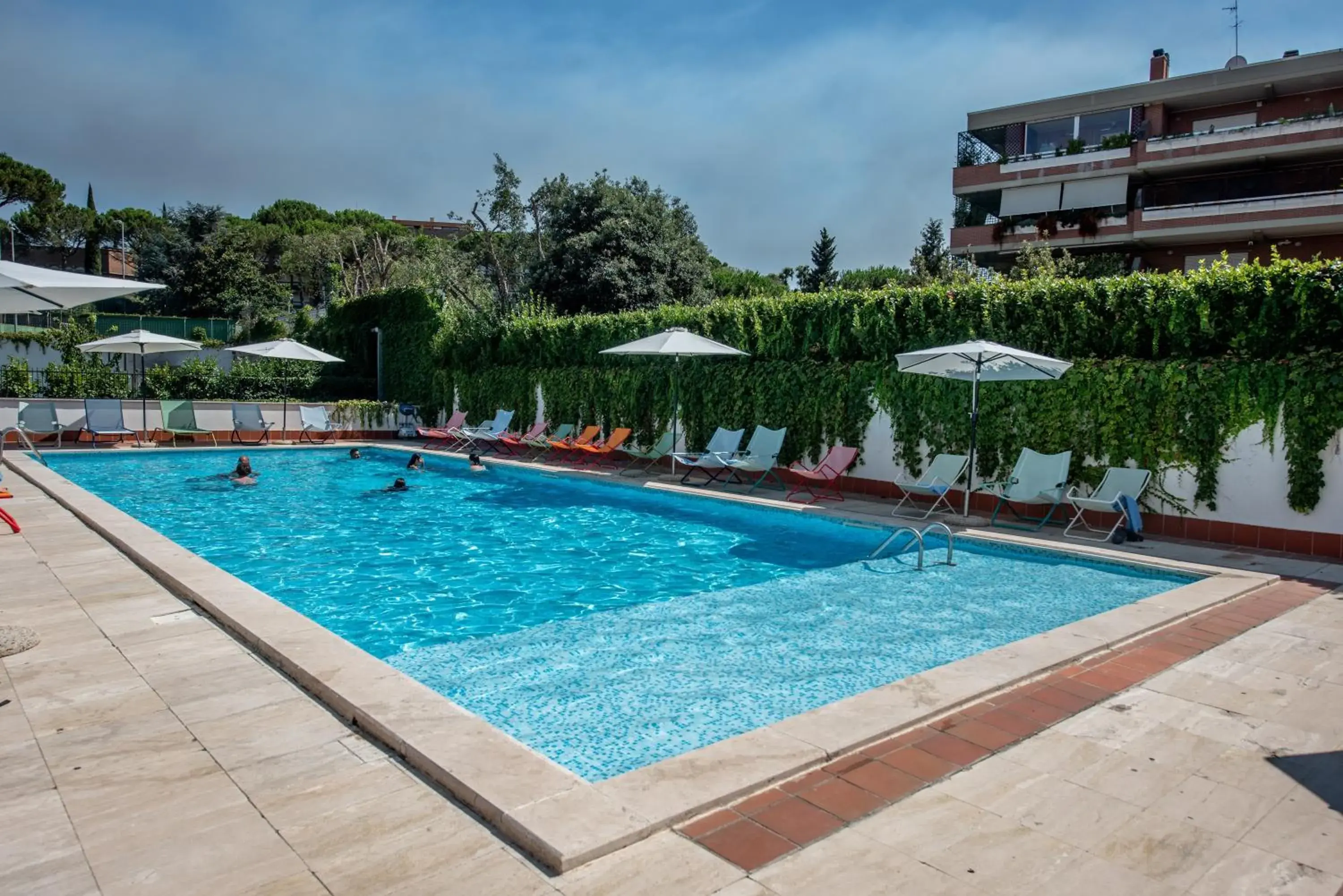 Pool view in Ibis Styles Roma Aurelia Pool view in Ibis Styles Roma Aurelia