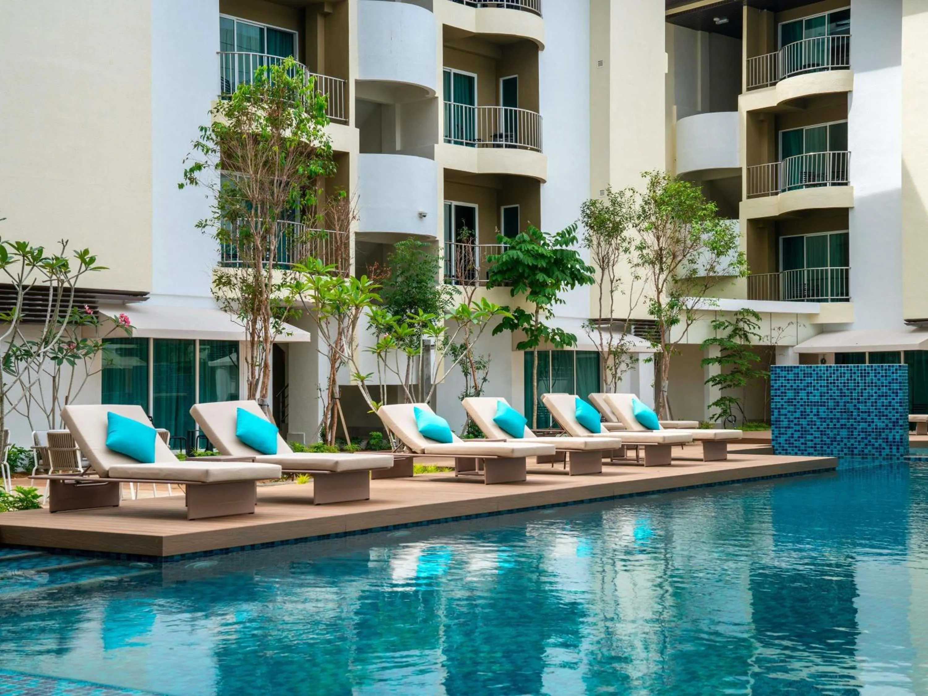 Pool view in Mercure Langkawi Pantai Cenang