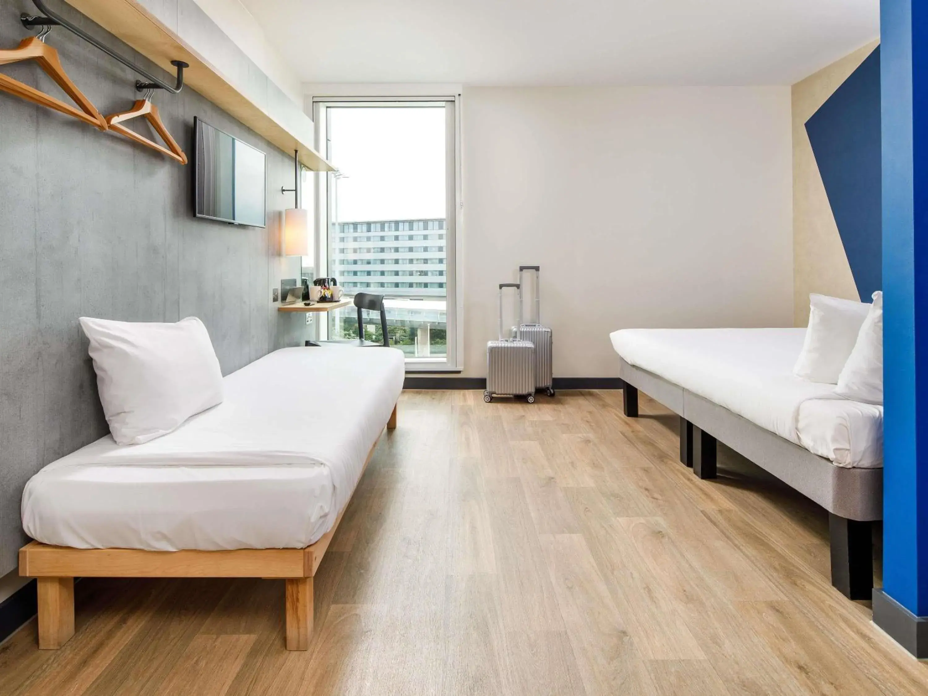 Bedroom, Bed in ibis budget Manchester Airport T2 Bedroom, Bed in ibis budget Manchester Airport T2